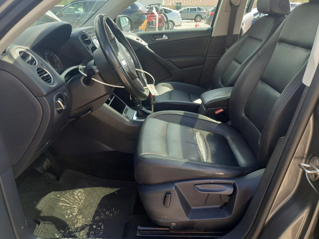 2012 Volkswagen Tiguan S Gray vin: WVGAV7AX1CW002797