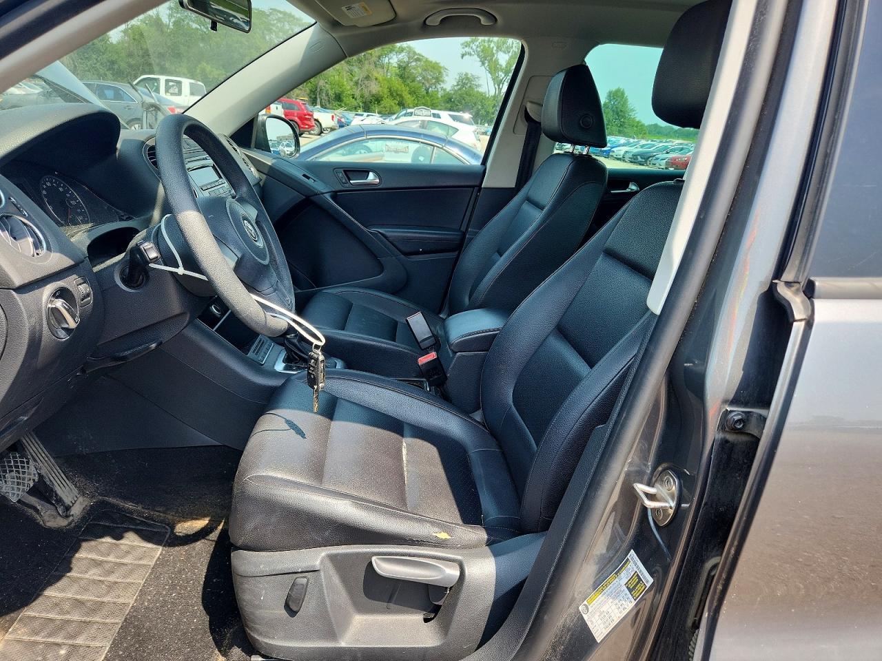 2012 Volkswagen Tiguan S Gray vin: WVGAV7AX1CW004999