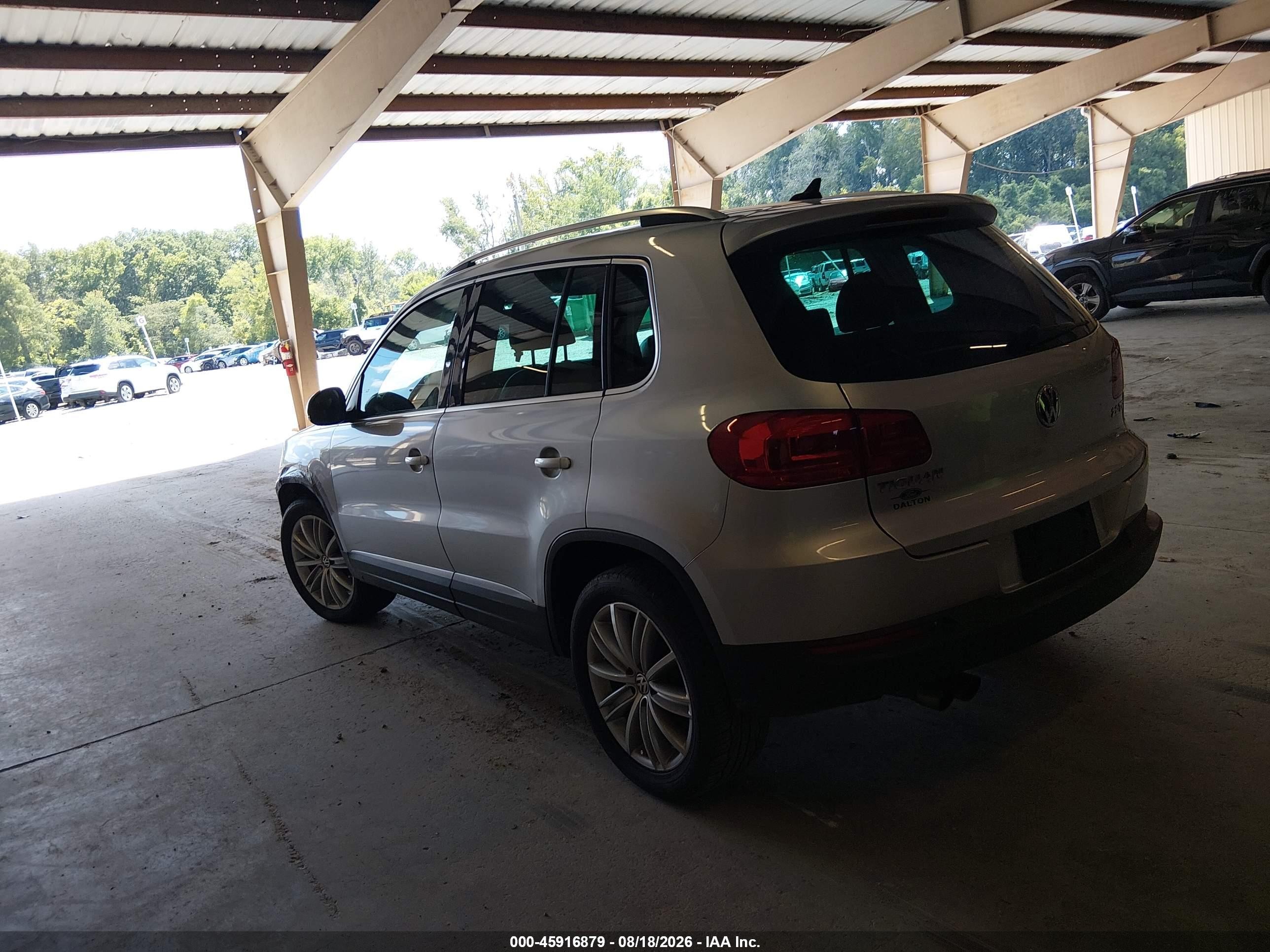 2012 Volkswagen Tiguan Se Silver vin: WVGAV7AX1CW532848