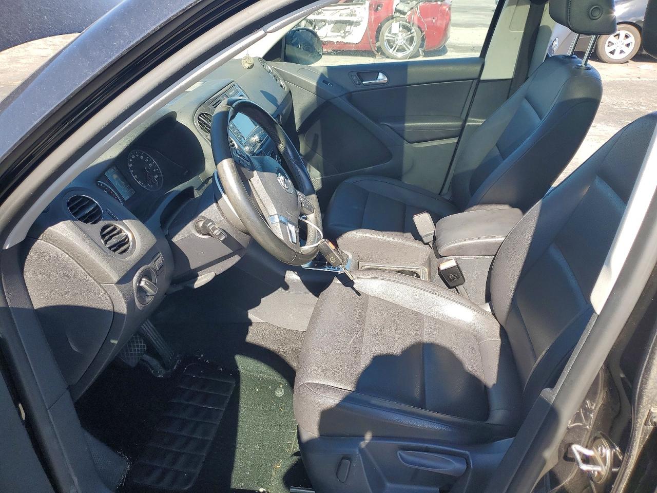 2012 Volkswagen Tiguan S Black vin: WVGAV7AX1CW545342
