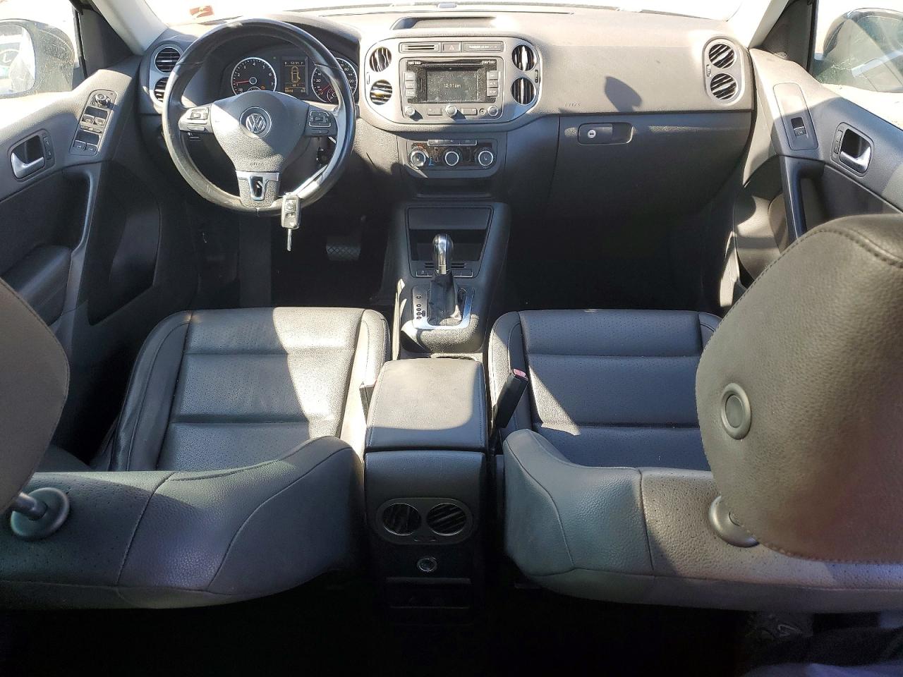 2012 Volkswagen Tiguan S Black vin: WVGAV7AX1CW545342
