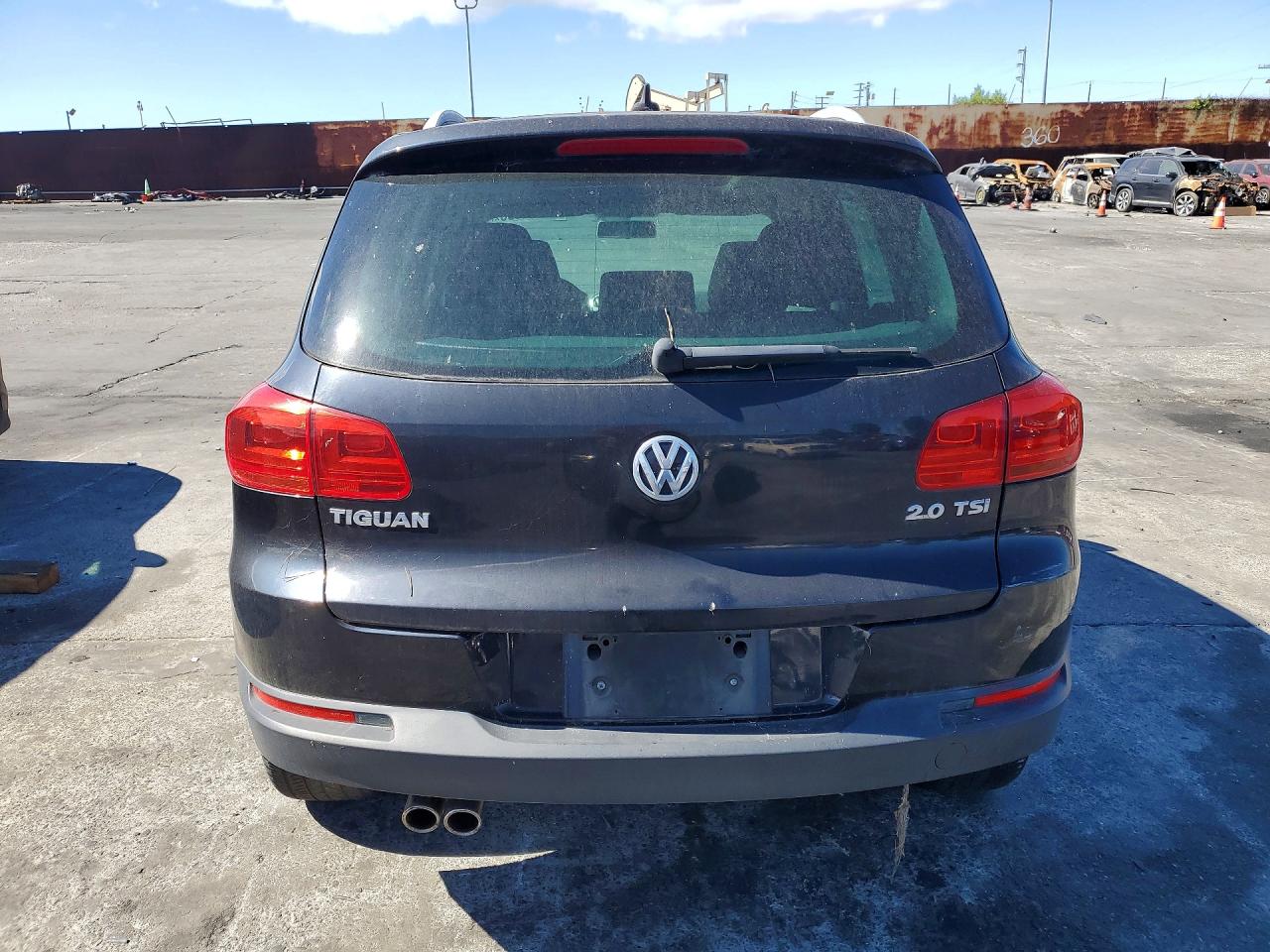 2012 Volkswagen Tiguan S Black vin: WVGAV7AX1CW545342
