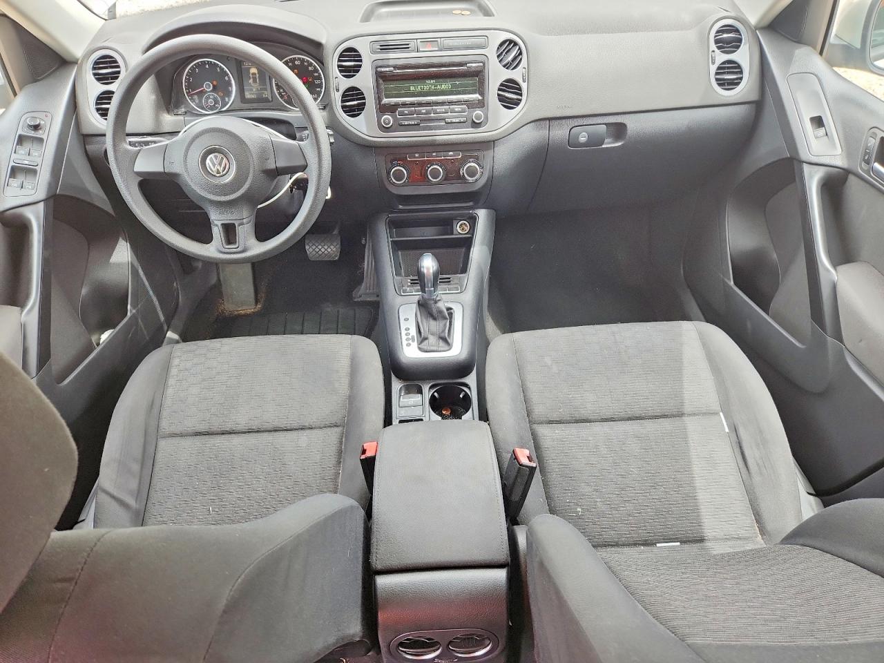 2012 Volkswagen Tiguan S Белый vin: WVGAV7AX1CW602915
