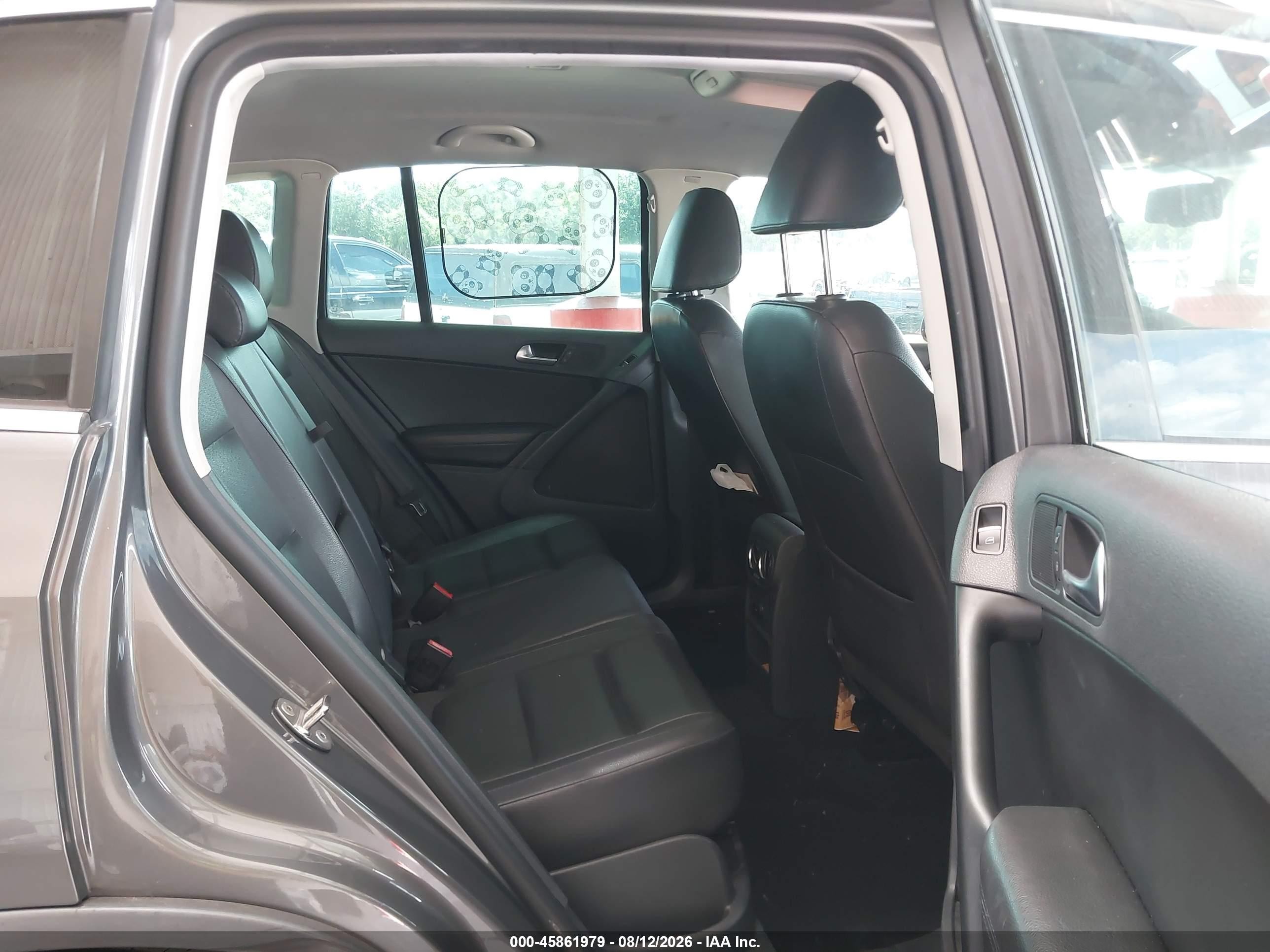 2013 Volkswagen Tiguan Se Gray vin: WVGAV7AX1DW023005