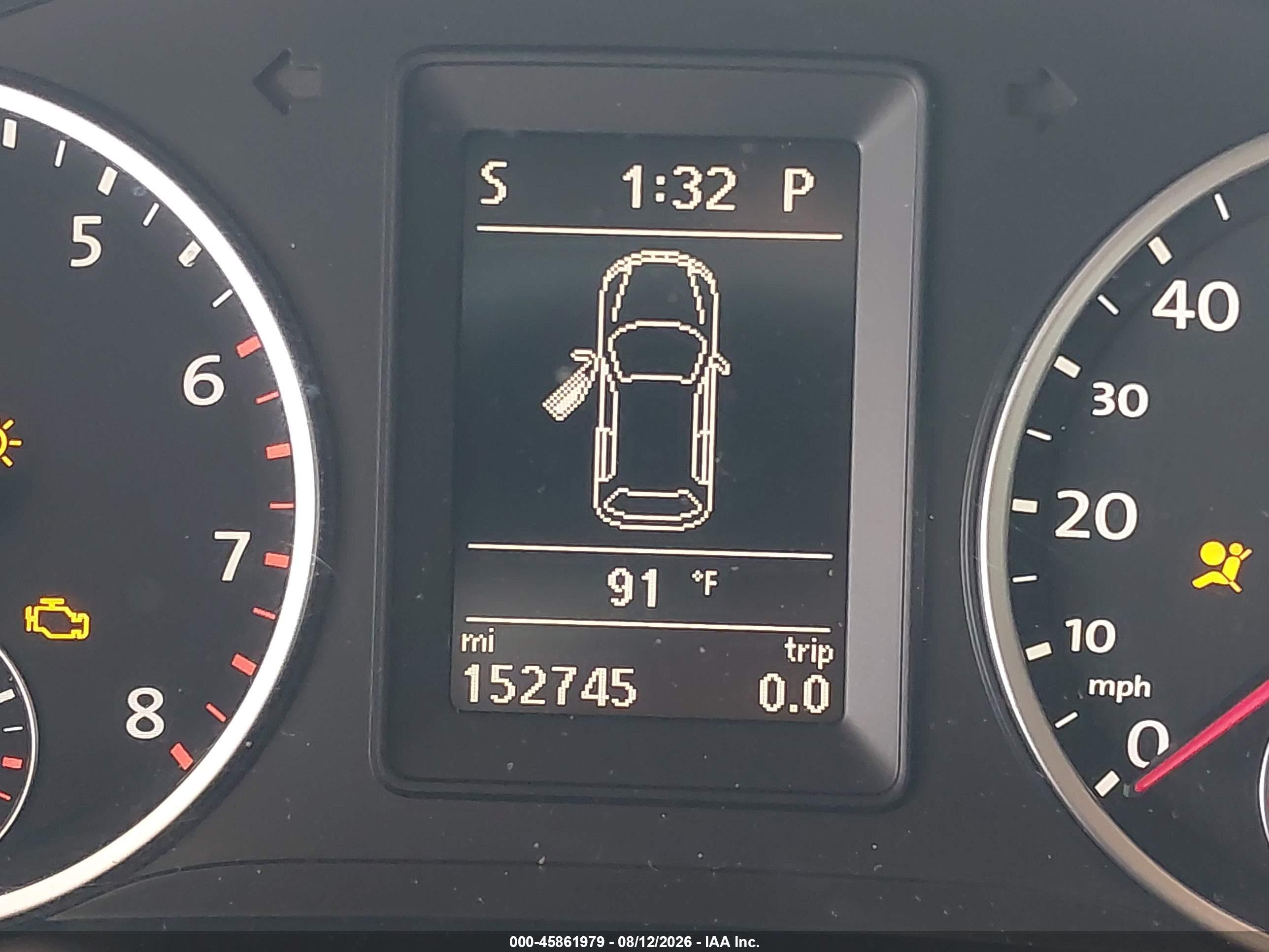 2013 Volkswagen Tiguan Se Gray vin: WVGAV7AX1DW023005