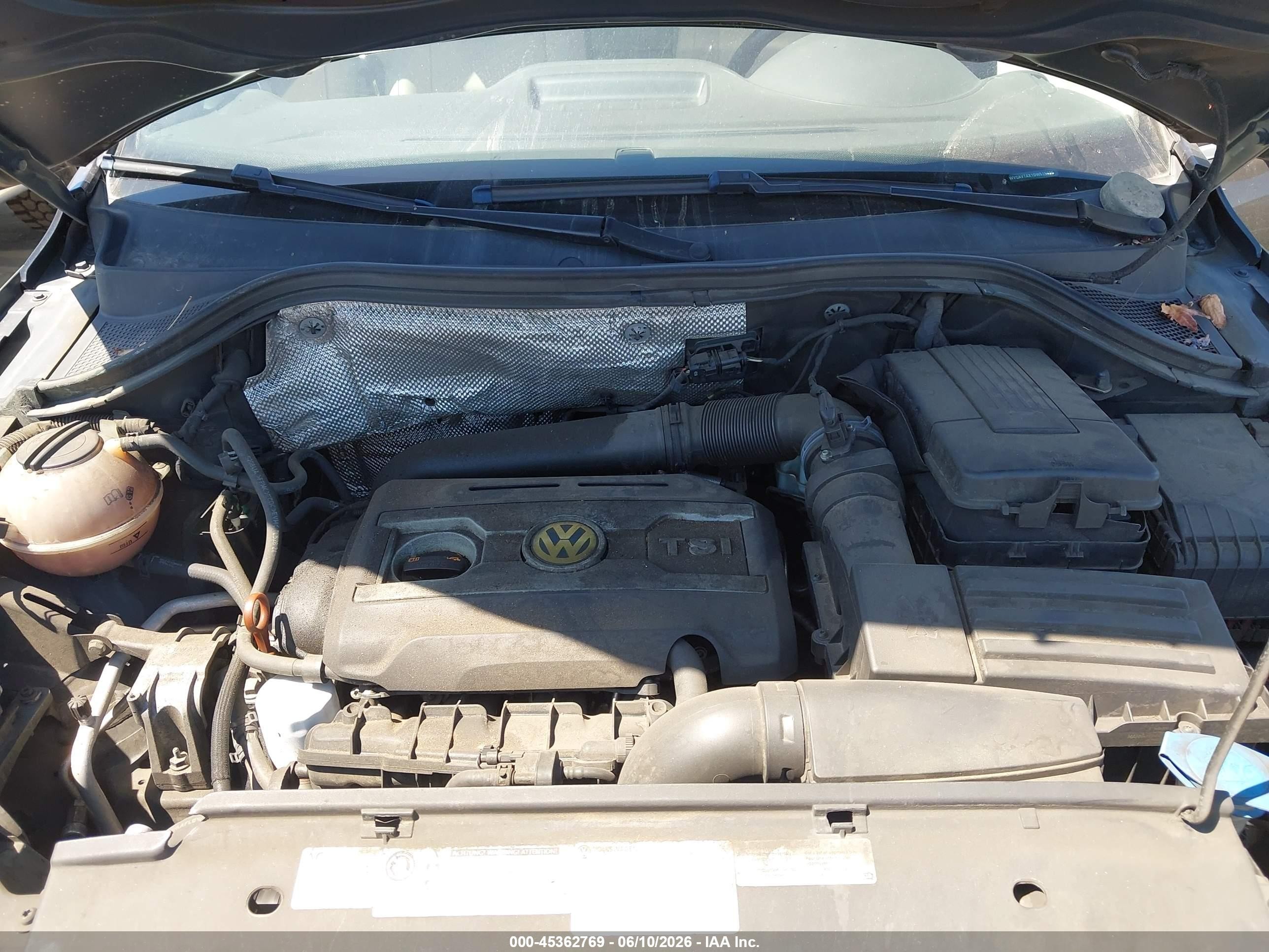 2013 Volkswagen Tiguan Se Черный vin: WVGAV7AX1DW515095