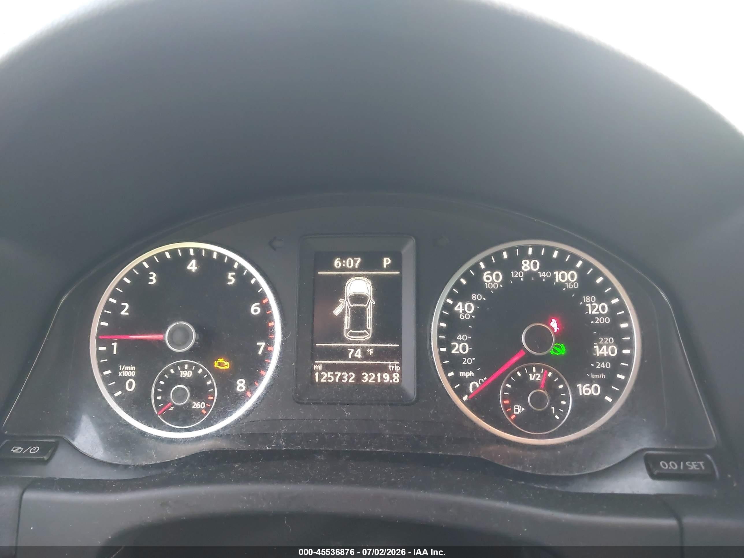 2015 Volkswagen Tiguan Se Black vin: WVGAV7AX1FW567166