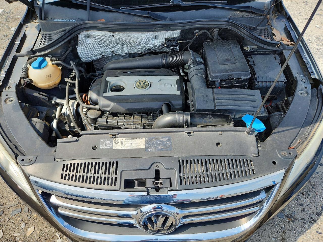 2010 Volkswagen Tiguan S Черный vin: WVGAV7AX2AW511469