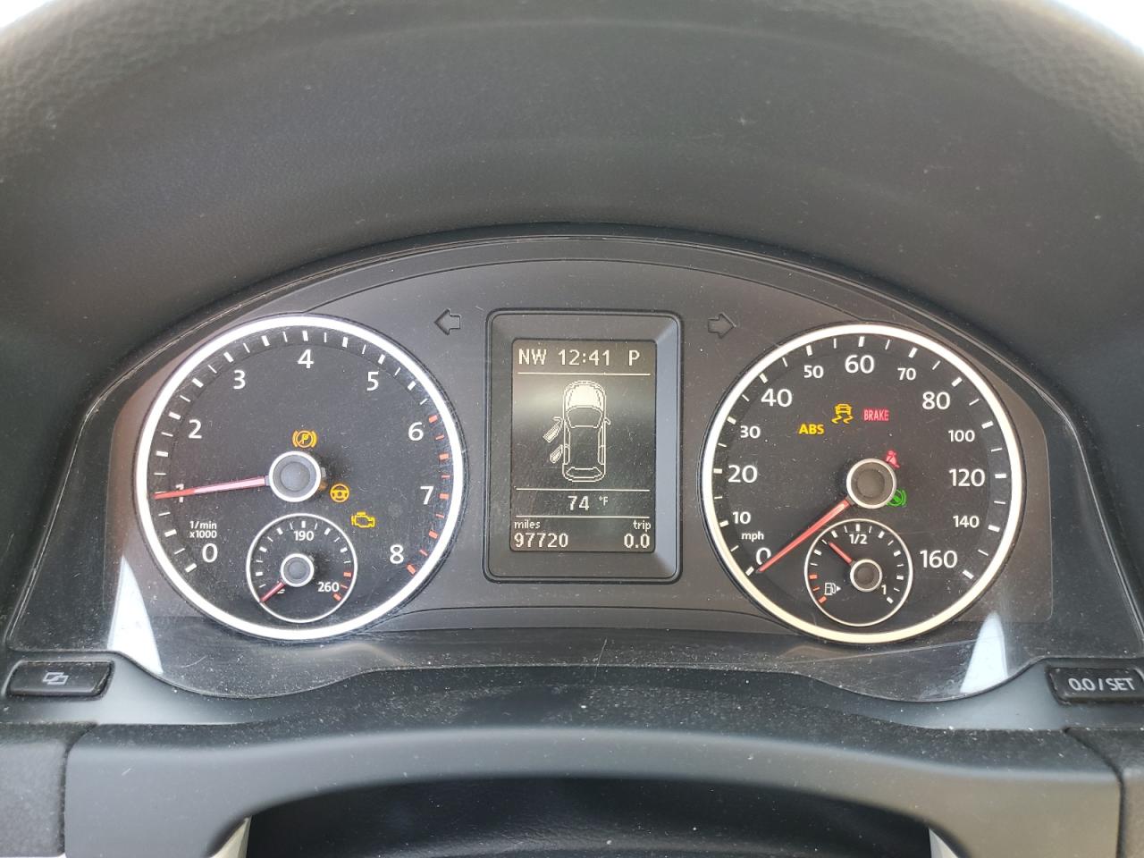 2012 Volkswagen Tiguan S White vin: WVGAV7AX2CW514505