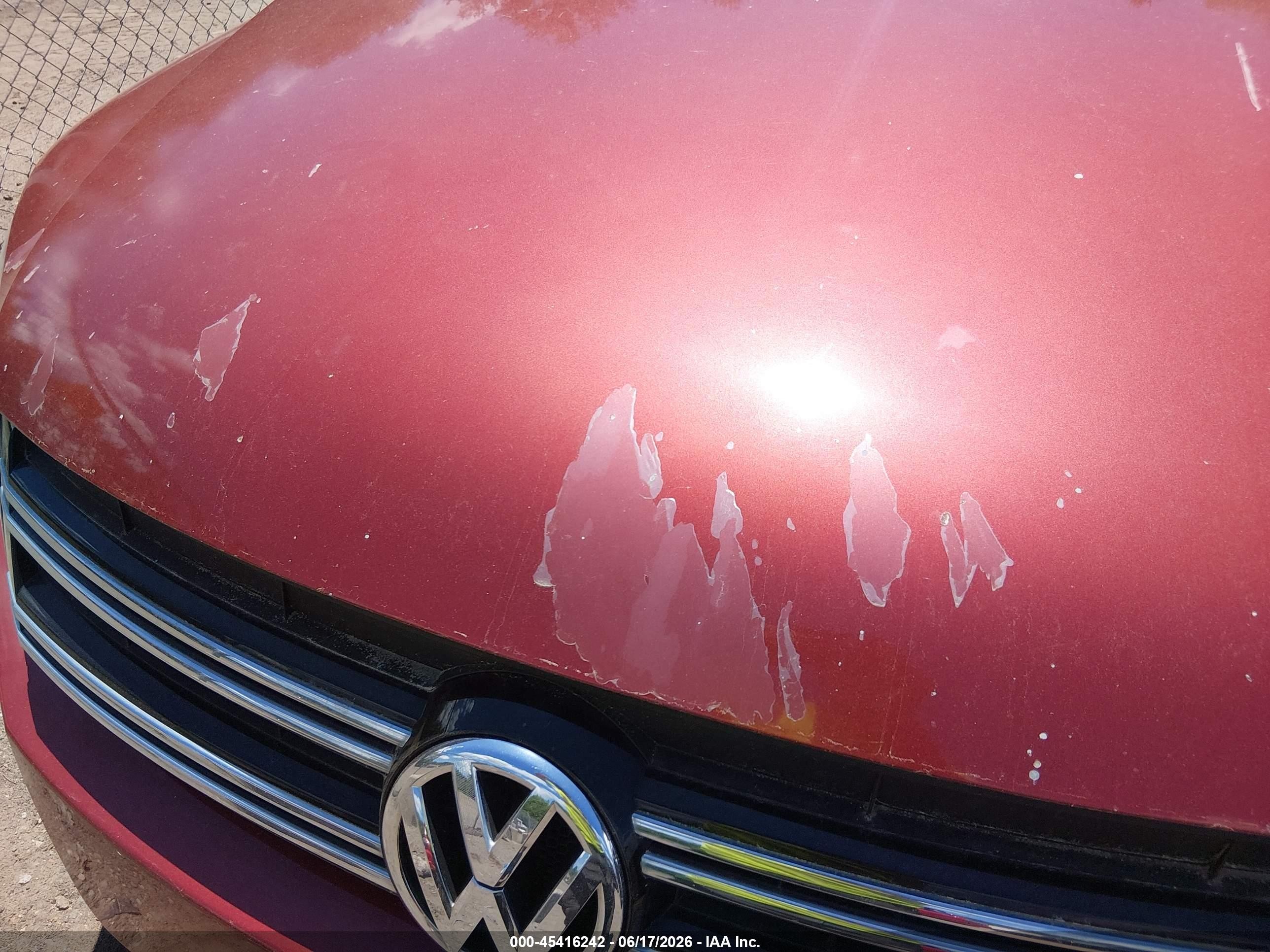 2013 Volkswagen Tiguan Sel Red vin: WVGAV7AX2DW029170