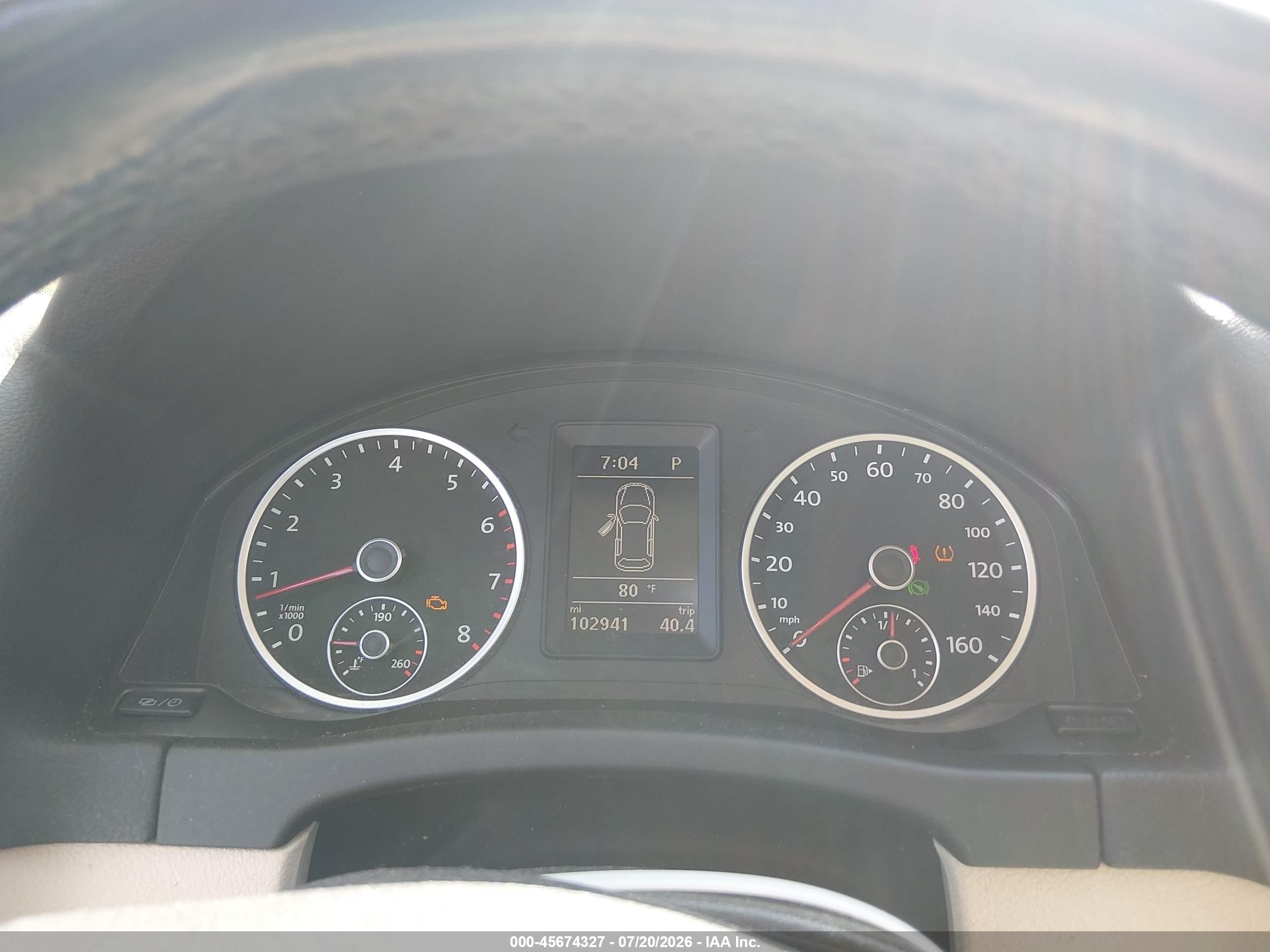 2013 Volkswagen Tiguan Sel Red vin: WVGAV7AX2DW029170