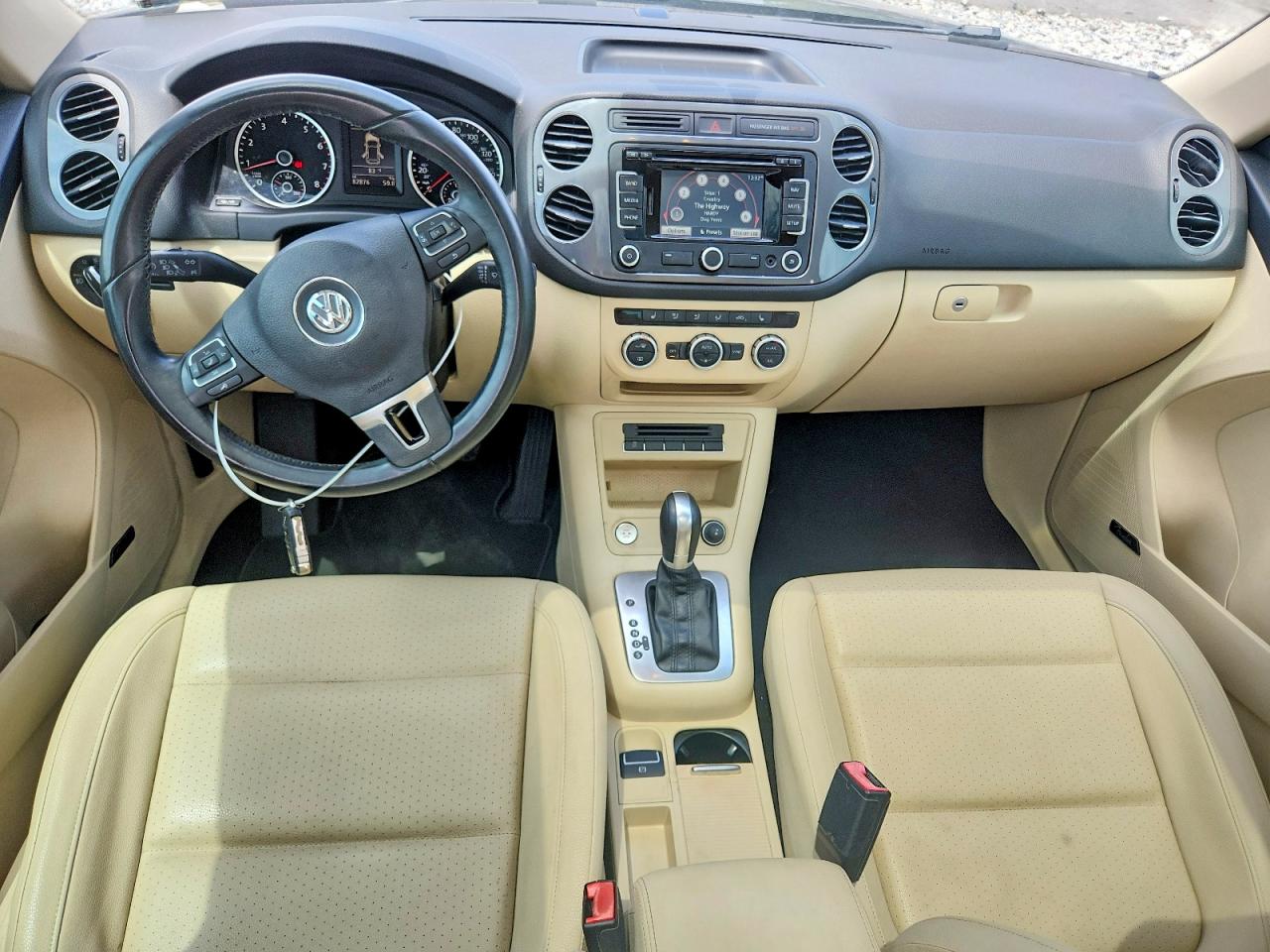 2015 Volkswagen Tiguan S Black vin: WVGAV7AX2FW504531