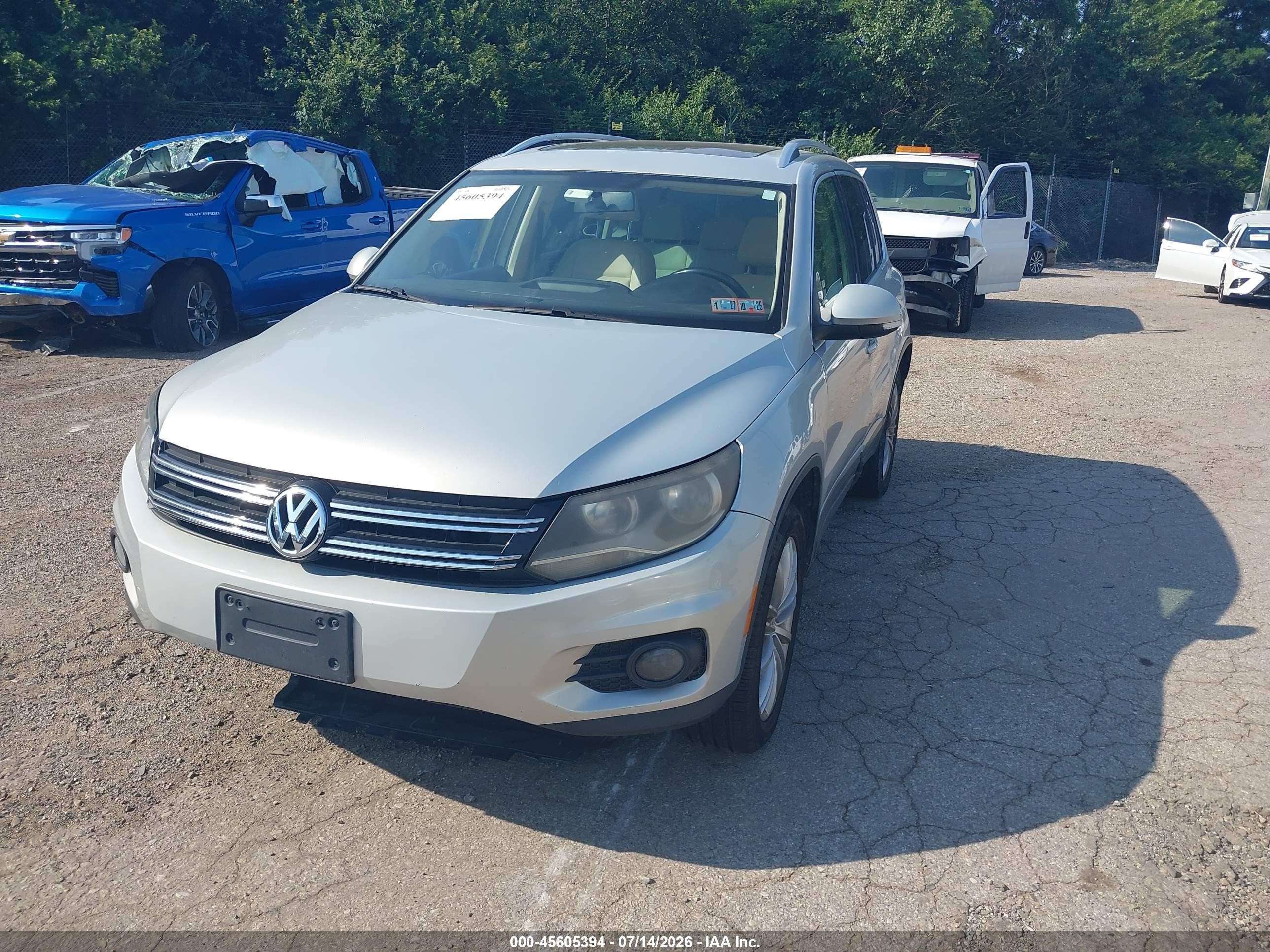 2015 Volkswagen Tiguan Sel Gold vin: WVGAV7AX2FW537917