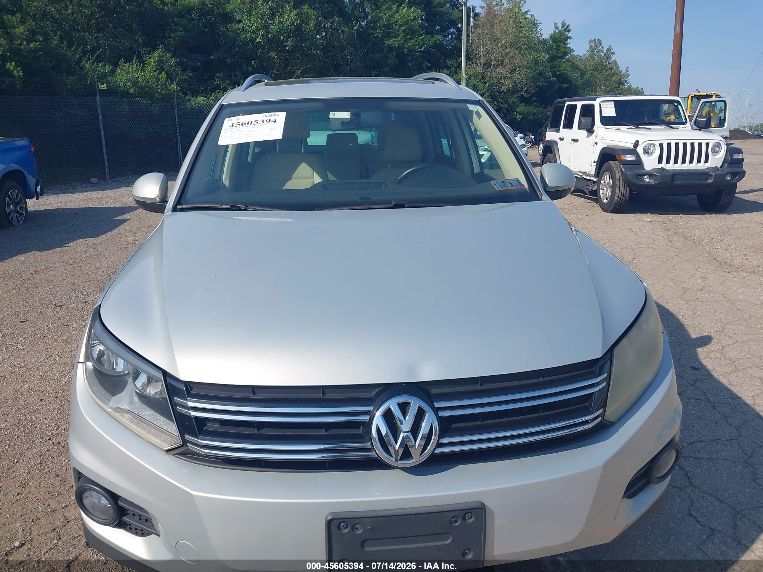 2015 Volkswagen Tiguan Sel Gold vin: WVGAV7AX2FW537917