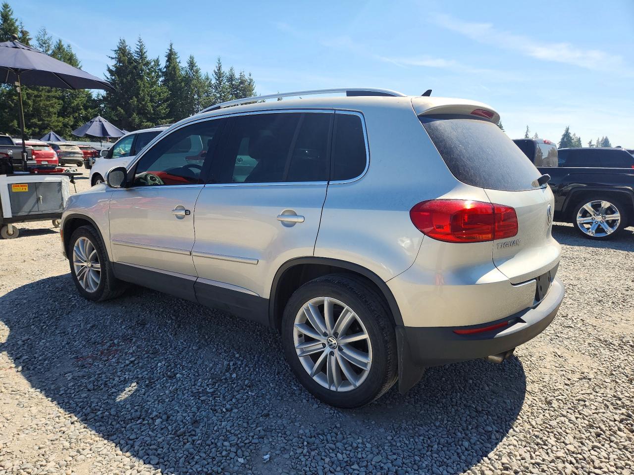 2015 Volkswagen Tiguan S Серебряный vin: WVGAV7AX2FW539859