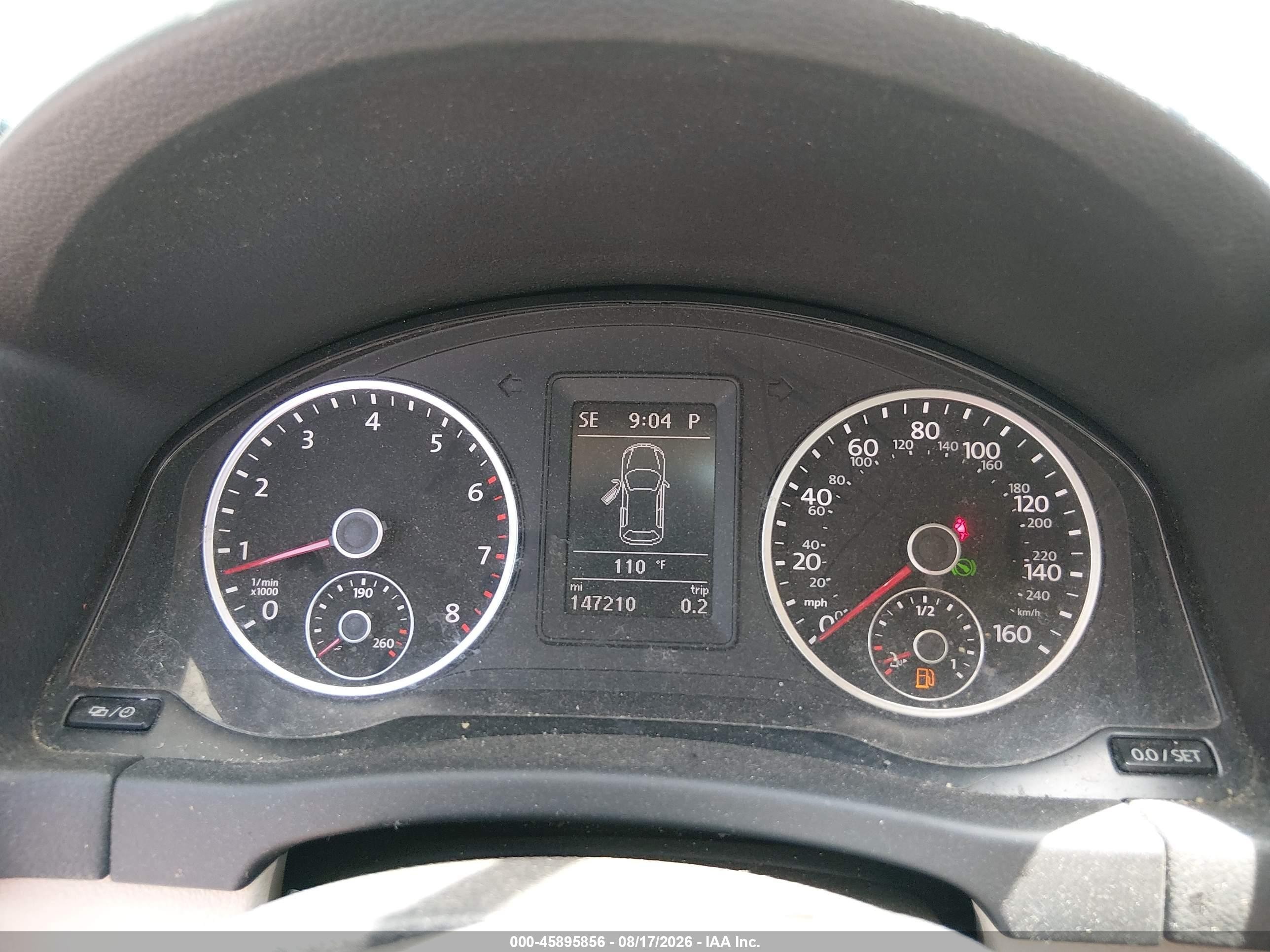 2015 Volkswagen Tiguan Se White vin: WVGAV7AX2FW607058