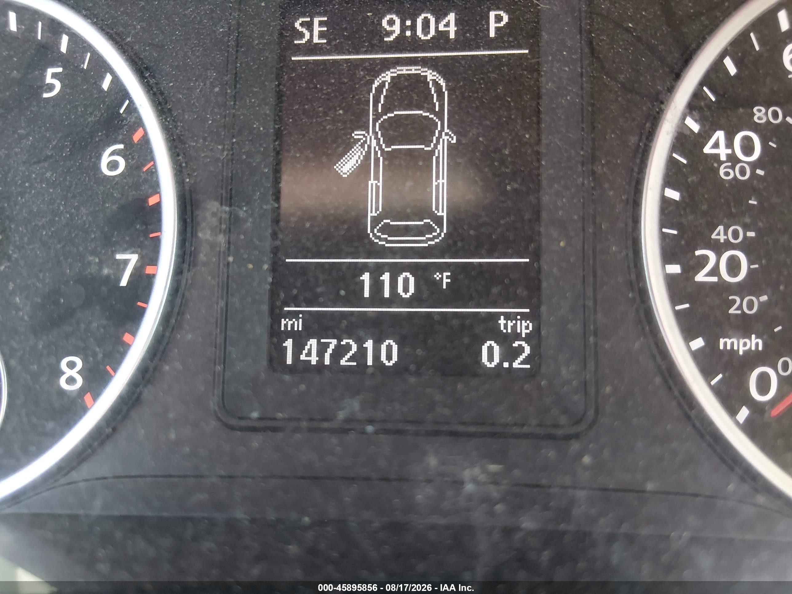 2015 Volkswagen Tiguan Se White vin: WVGAV7AX2FW607058