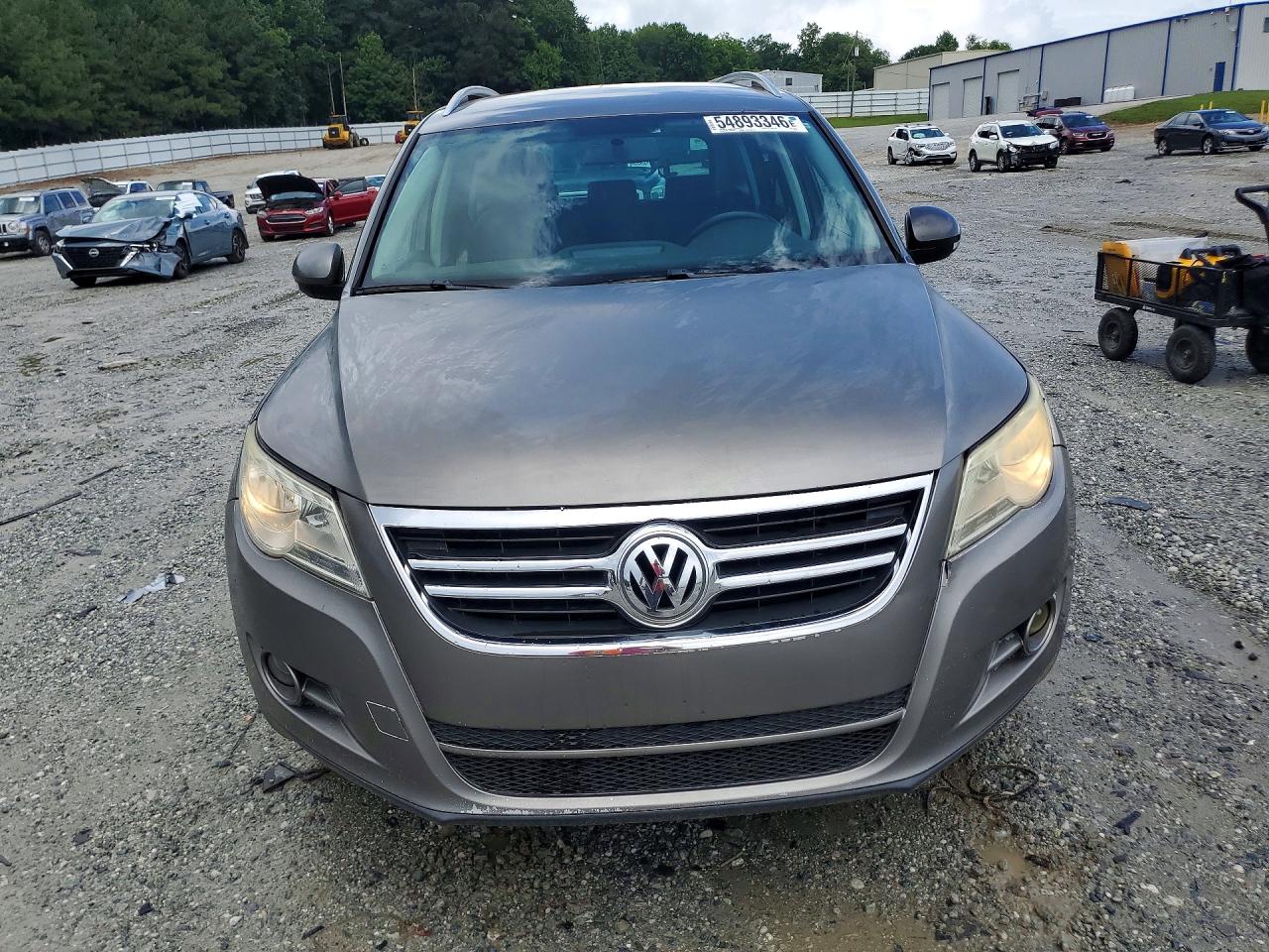 2011 Volkswagen Tiguan S Gray vin: WVGAV7AX3BW525138