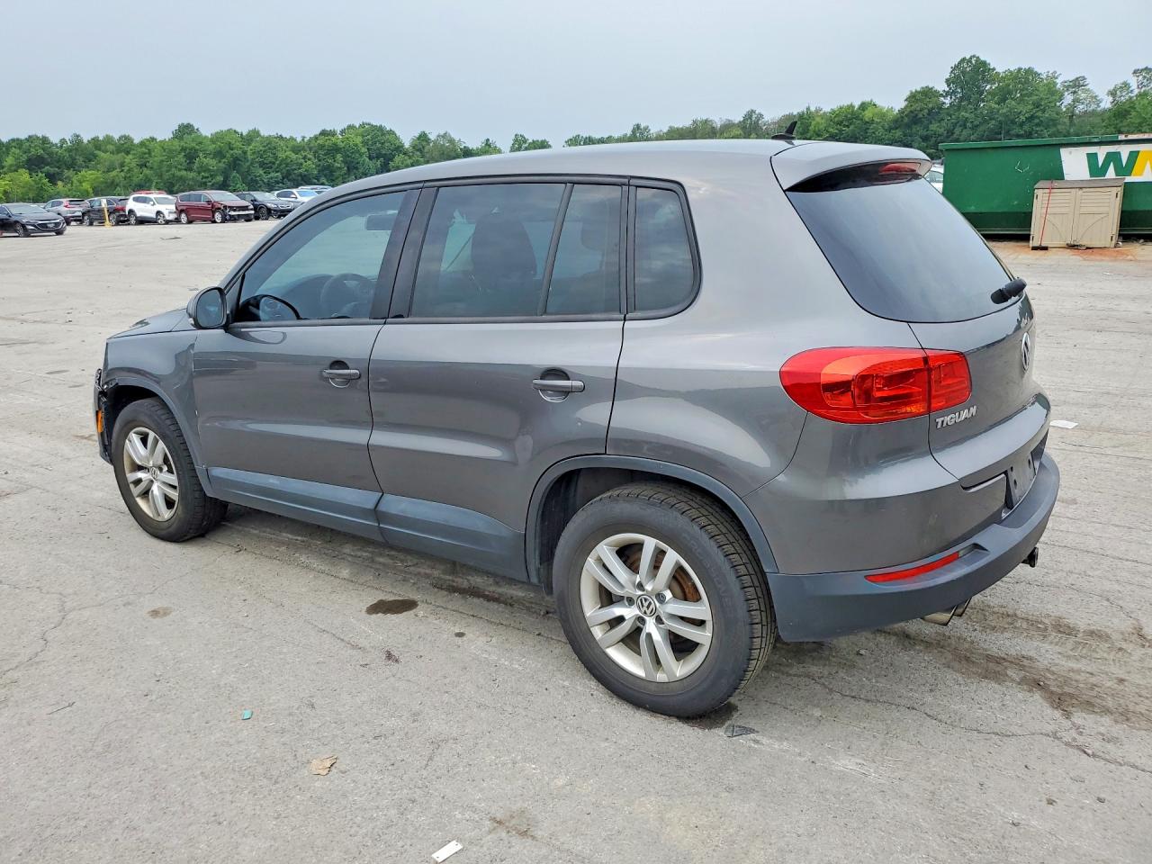 2012 Volkswagen Tiguan S Gray vin: WVGAV7AX3CW086492