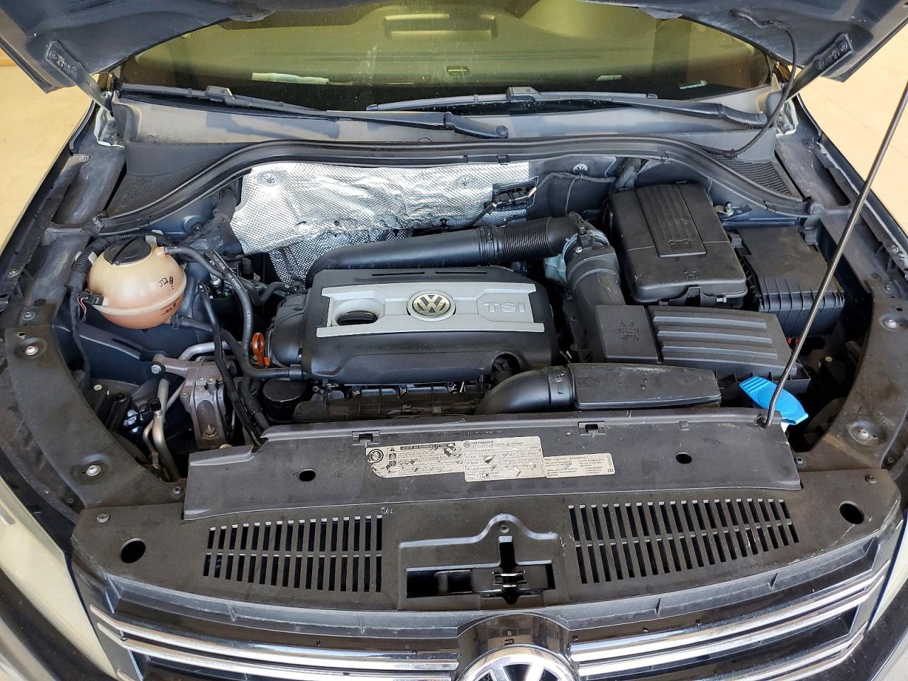 2012 Volkswagen Tiguan S Black vin: WVGAV7AX3CW520684