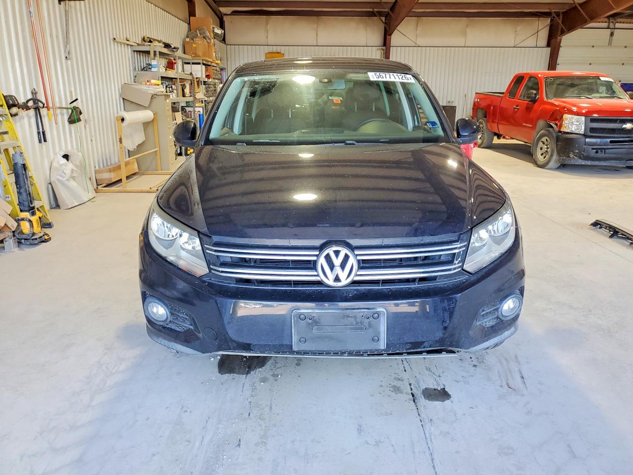 2012 Volkswagen Tiguan S Black vin: WVGAV7AX3CW520684