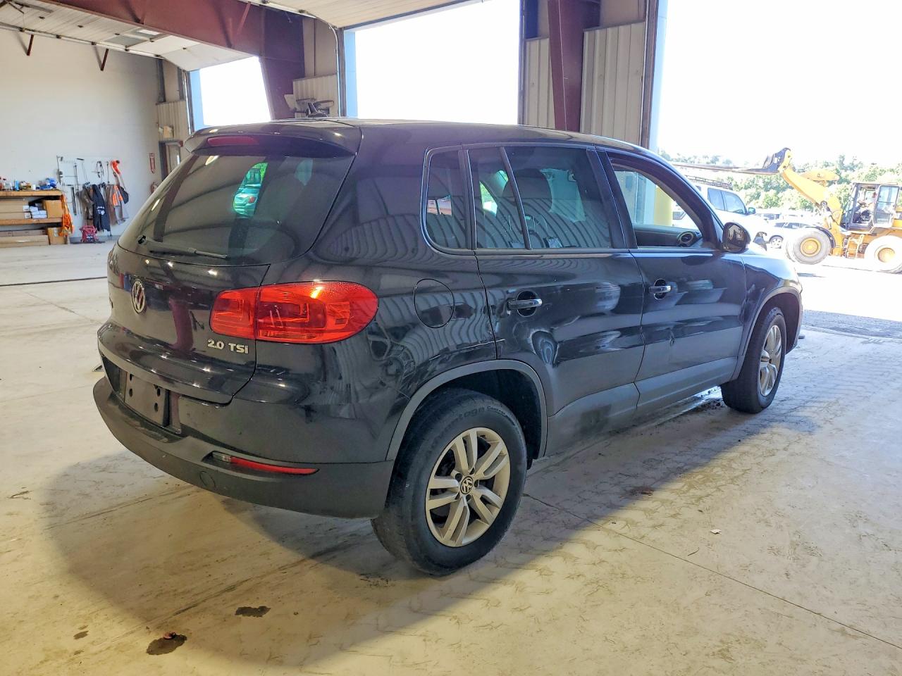 2012 Volkswagen Tiguan S Black vin: WVGAV7AX3CW520684