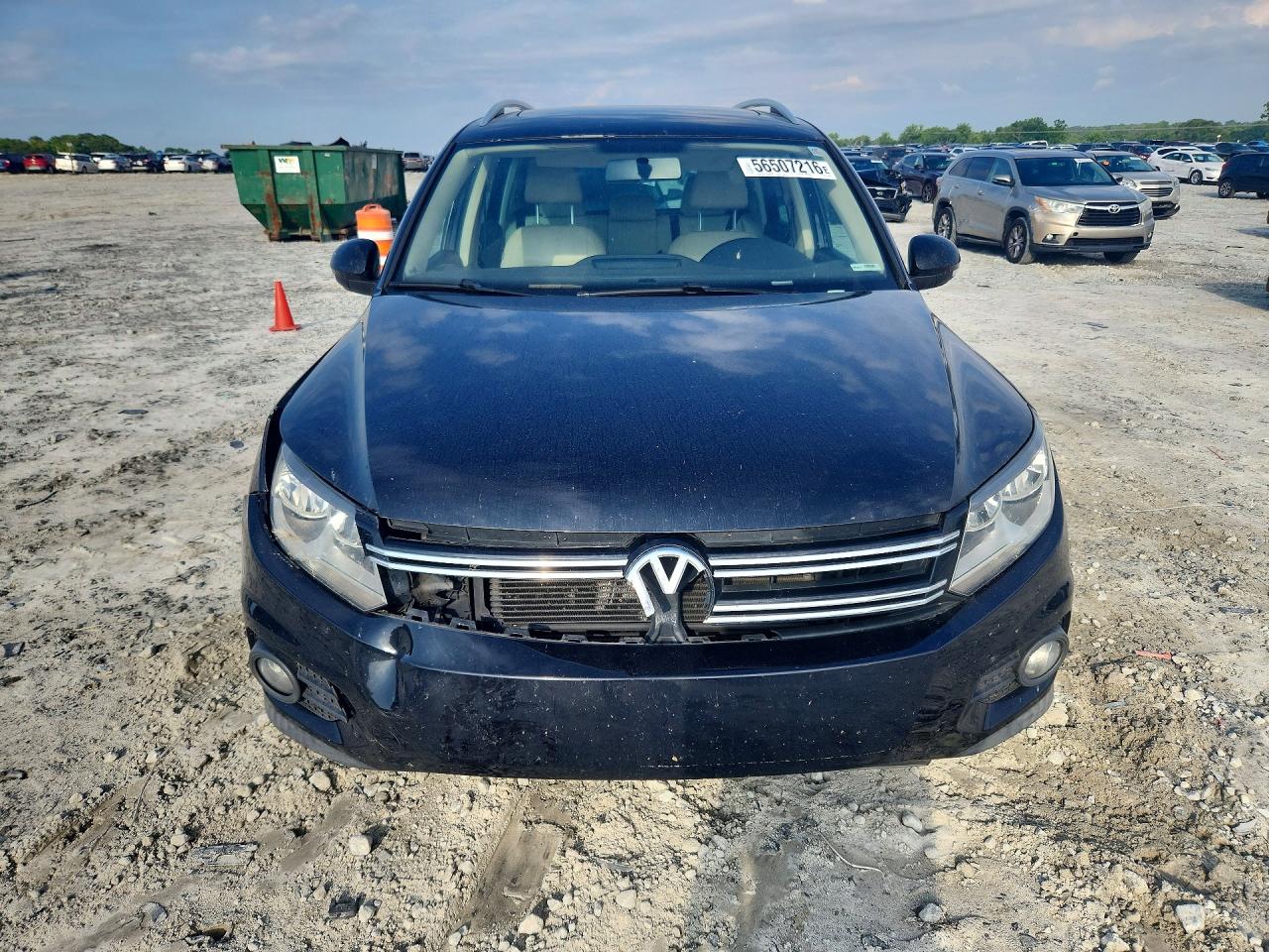 2012 Volkswagen Tiguan S Black vin: WVGAV7AX3CW611230