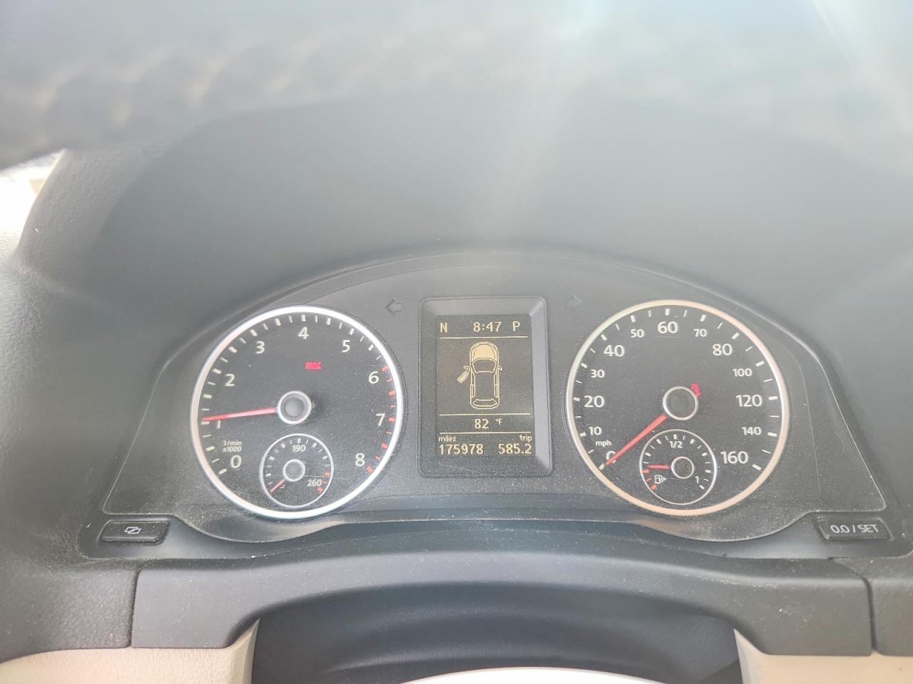 2012 Volkswagen Tiguan S Black vin: WVGAV7AX3CW611230
