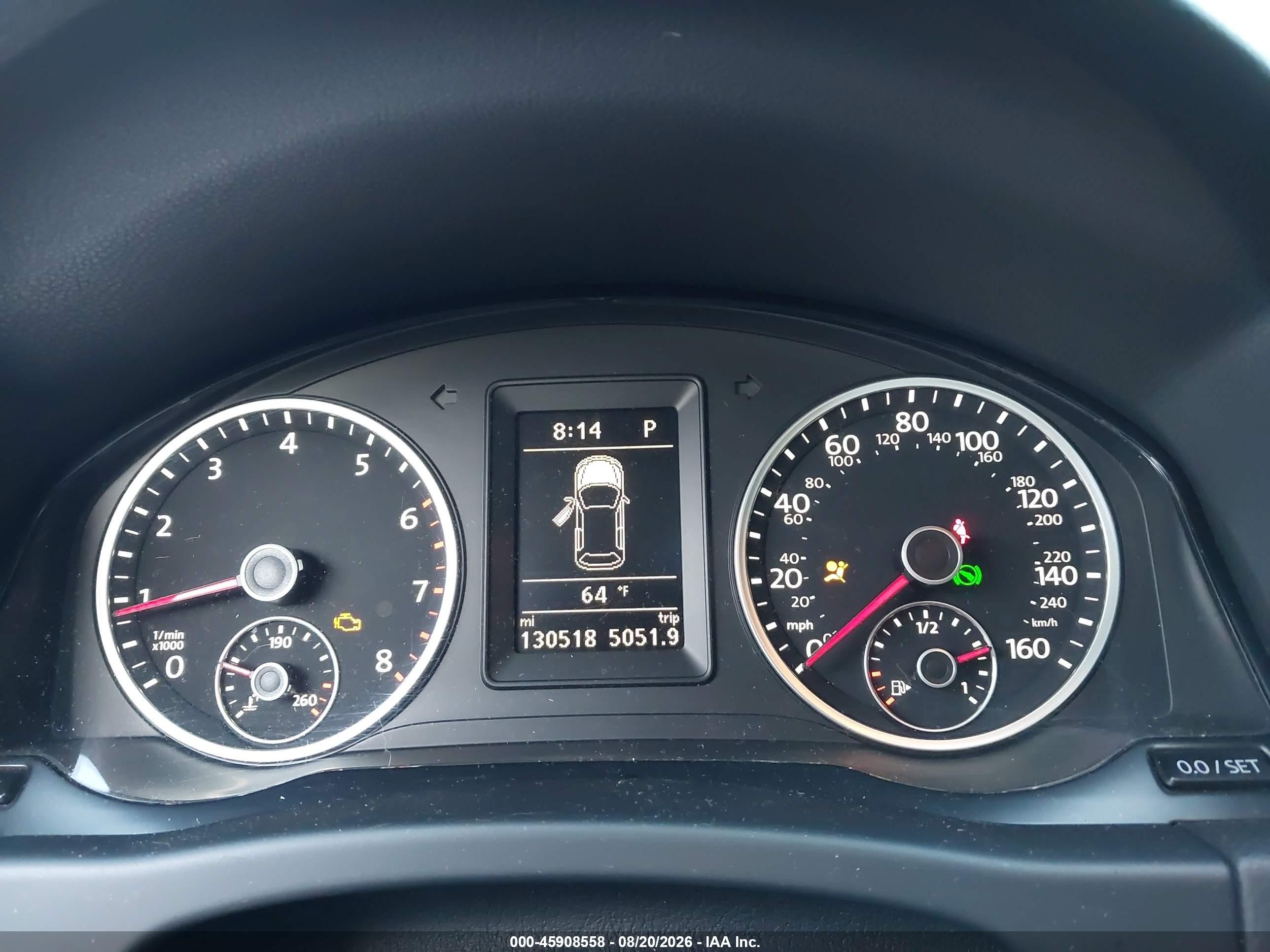 2015 Volkswagen Tiguan Sel Black vin: WVGAV7AX3FW503999