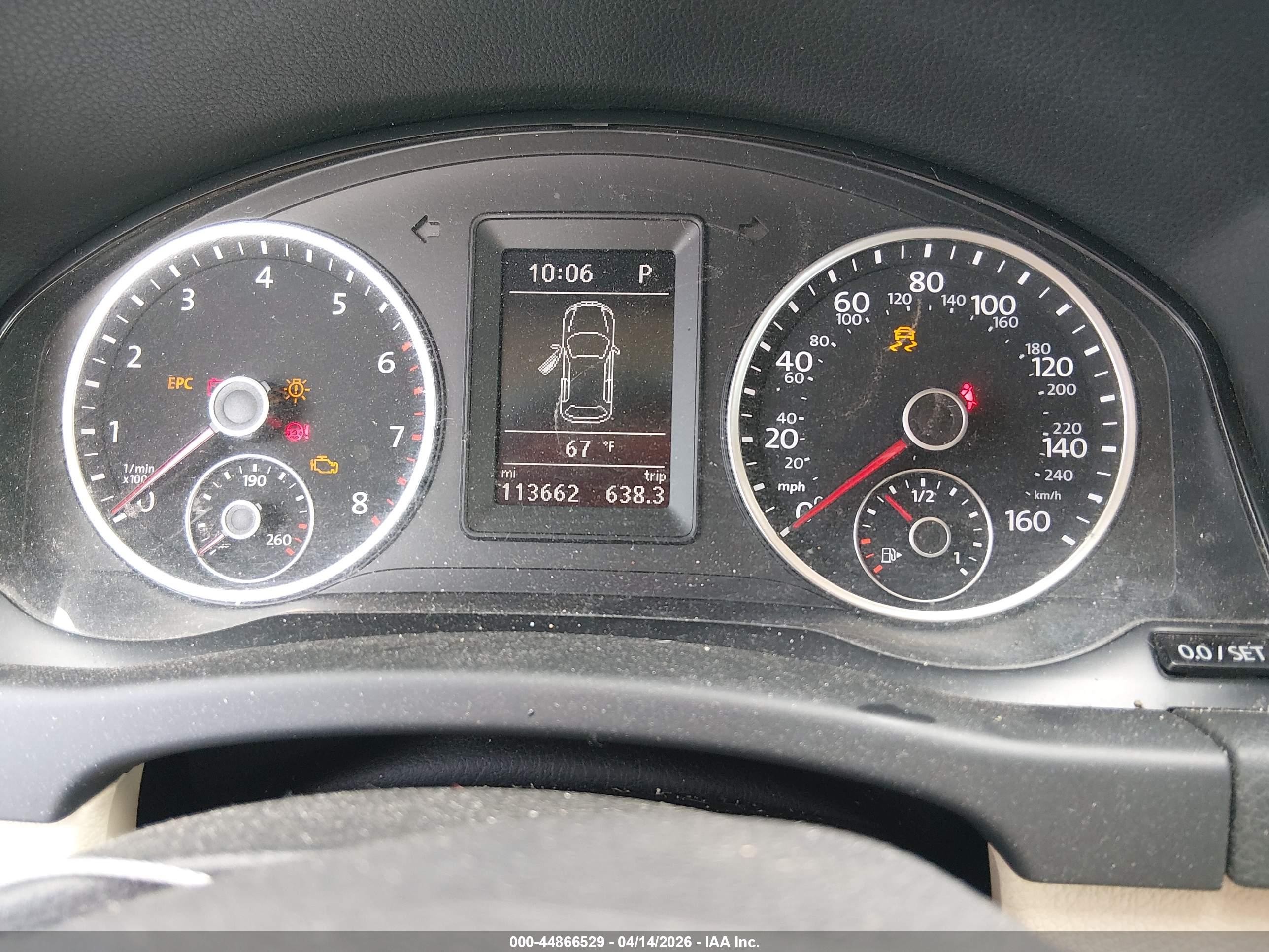 2016 Volkswagen Tiguan S Черный vin: WVGAV7AX3GK000076