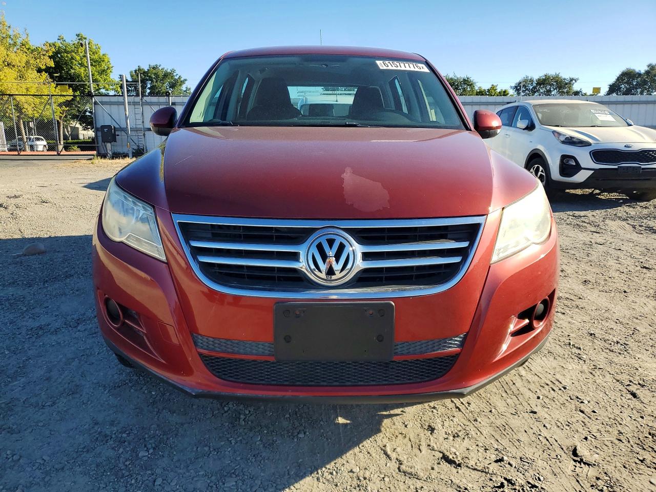 2010 Volkswagen Tiguan S/se/sel Burgundy vin: WVGAV7AX4AW000474