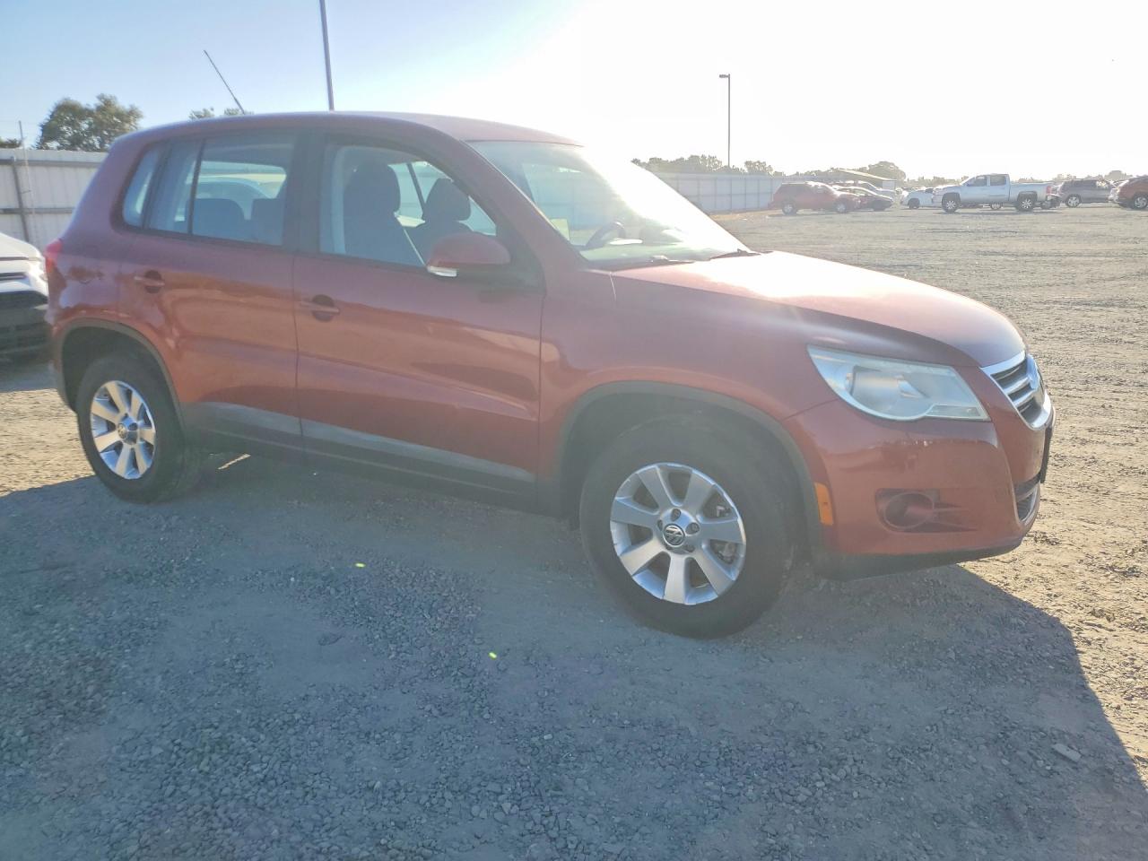 2010 Volkswagen Tiguan S/se/sel Burgundy vin: WVGAV7AX4AW000474