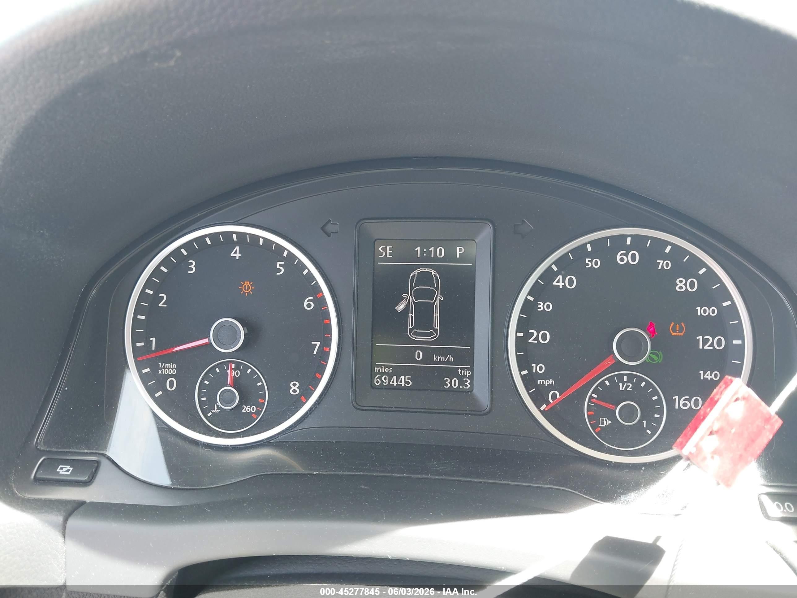 2010 Volkswagen Tiguan Se Gray vin: WVGAV7AX4AW509089
