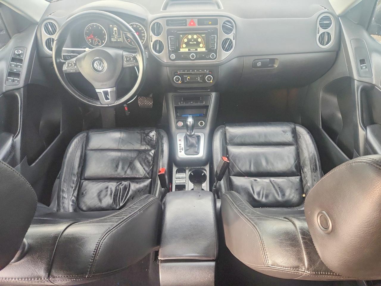 2011 Volkswagen Tiguan S Gray vin: WVGAV7AX4BW544071
