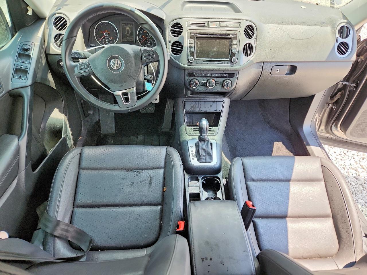 2015 Volkswagen Tiguan S Серый vin: WVGAV7AX4FW595947