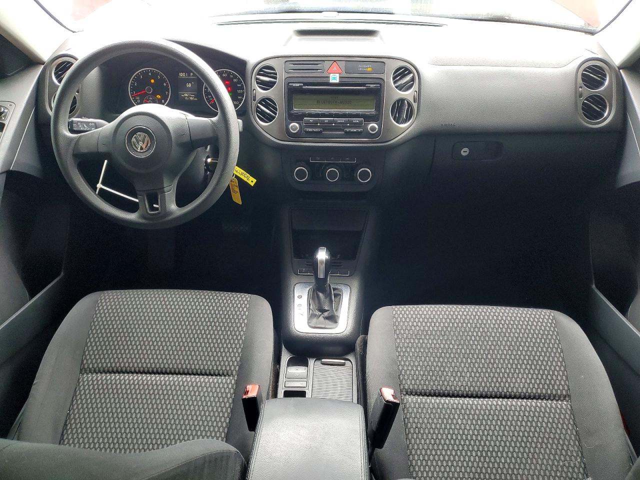 2011 Volkswagen Tiguan S Red vin: WVGAV7AX5BW000436