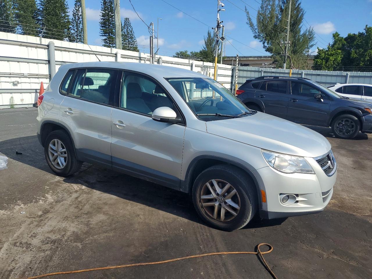 2011 Volkswagen Tiguan S Gray vin: WVGAV7AX5BW527196