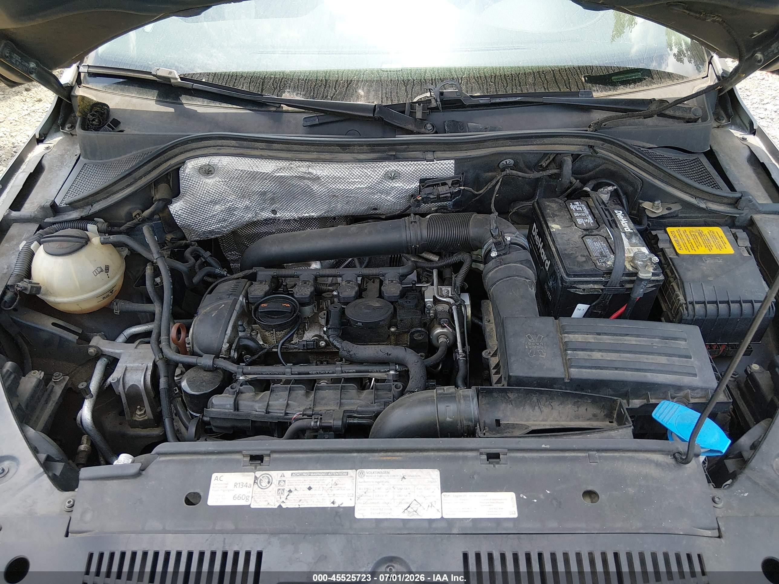 2012 Volkswagen Tiguan Se Gray vin: WVGAV7AX5CW004519