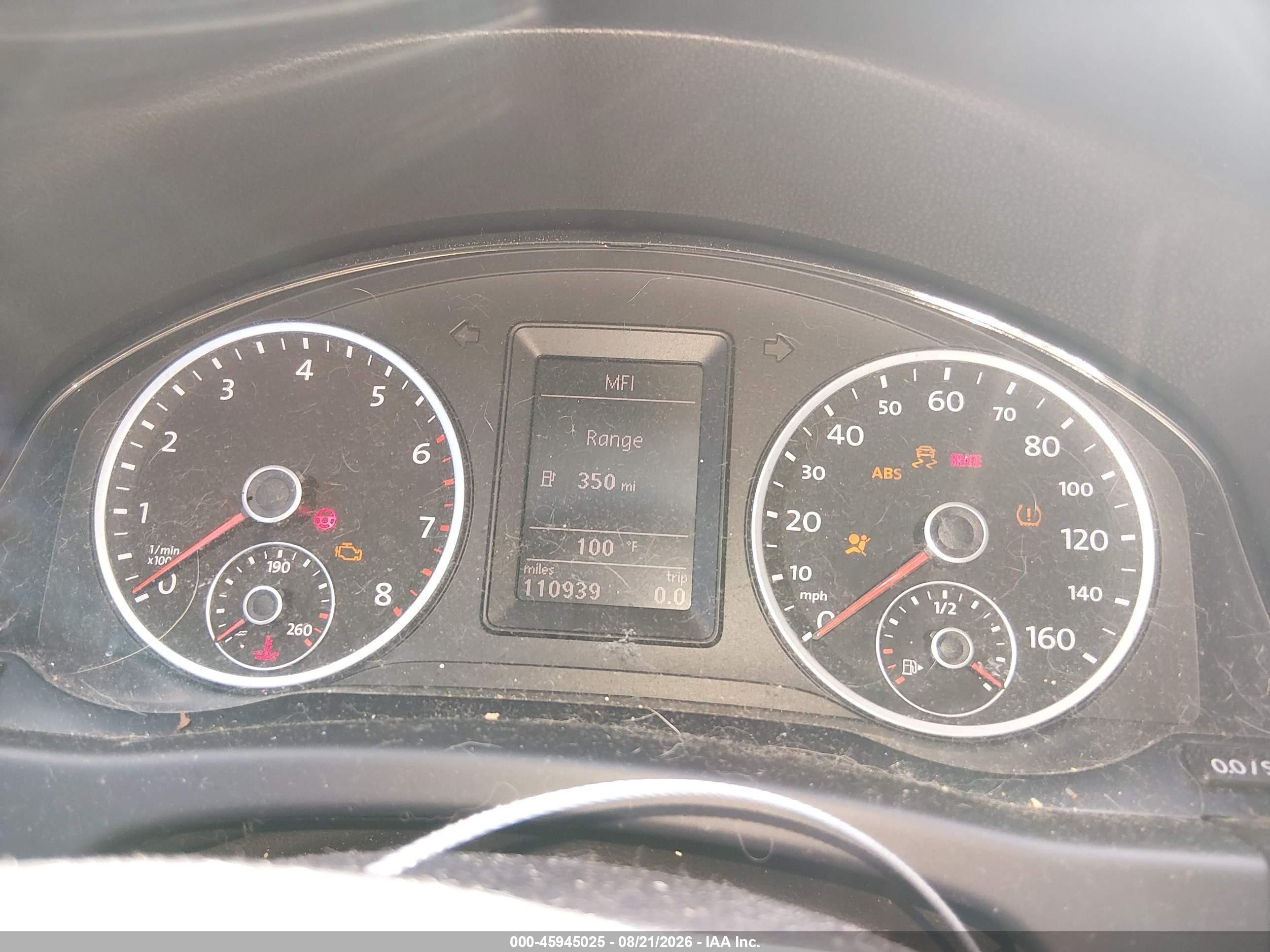 2012 Volkswagen Tiguan Se Gray vin: WVGAV7AX5CW529080
