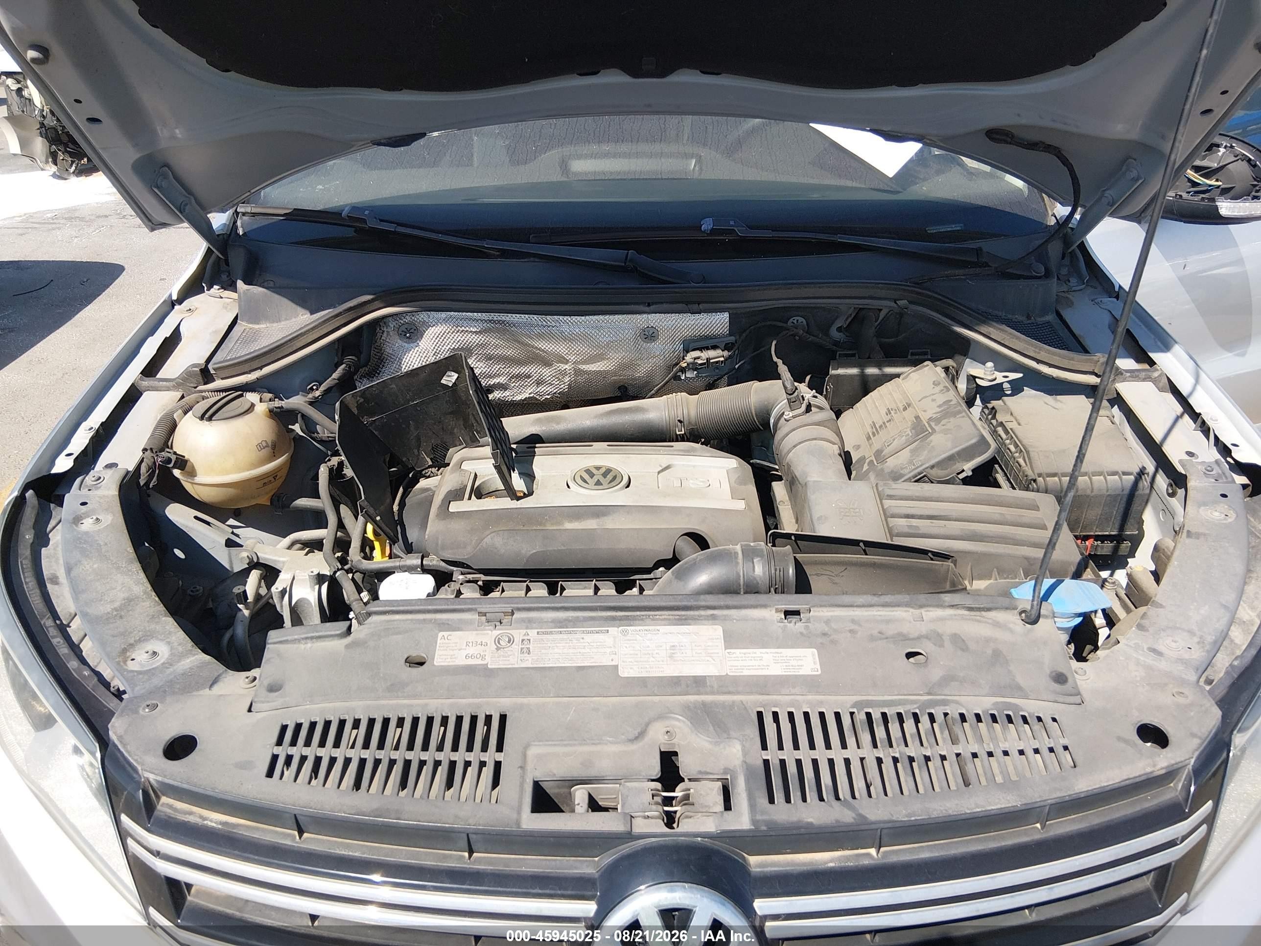 2012 Volkswagen Tiguan Se Gray vin: WVGAV7AX5CW529080