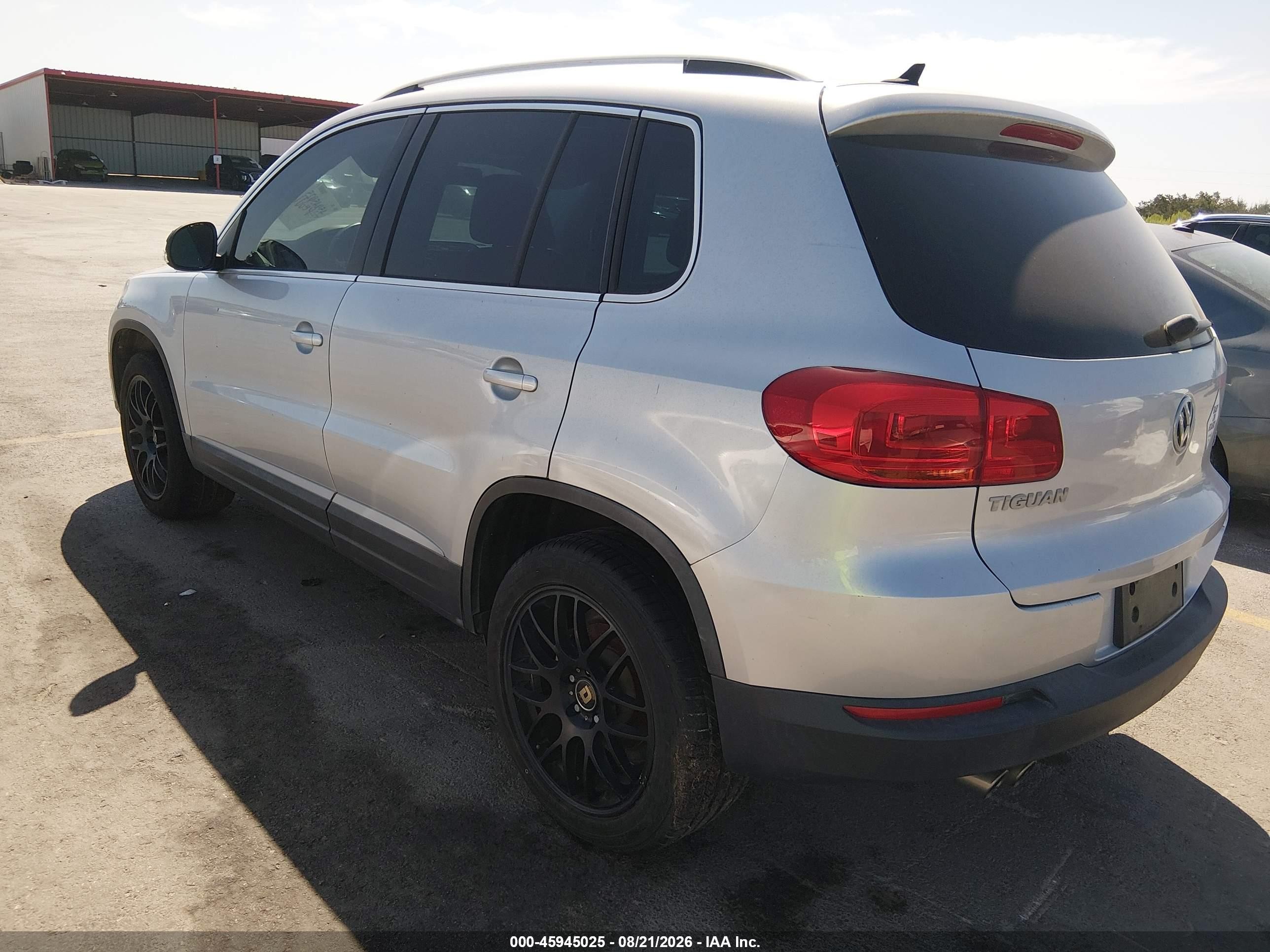 2012 Volkswagen Tiguan Se Gray vin: WVGAV7AX5CW529080