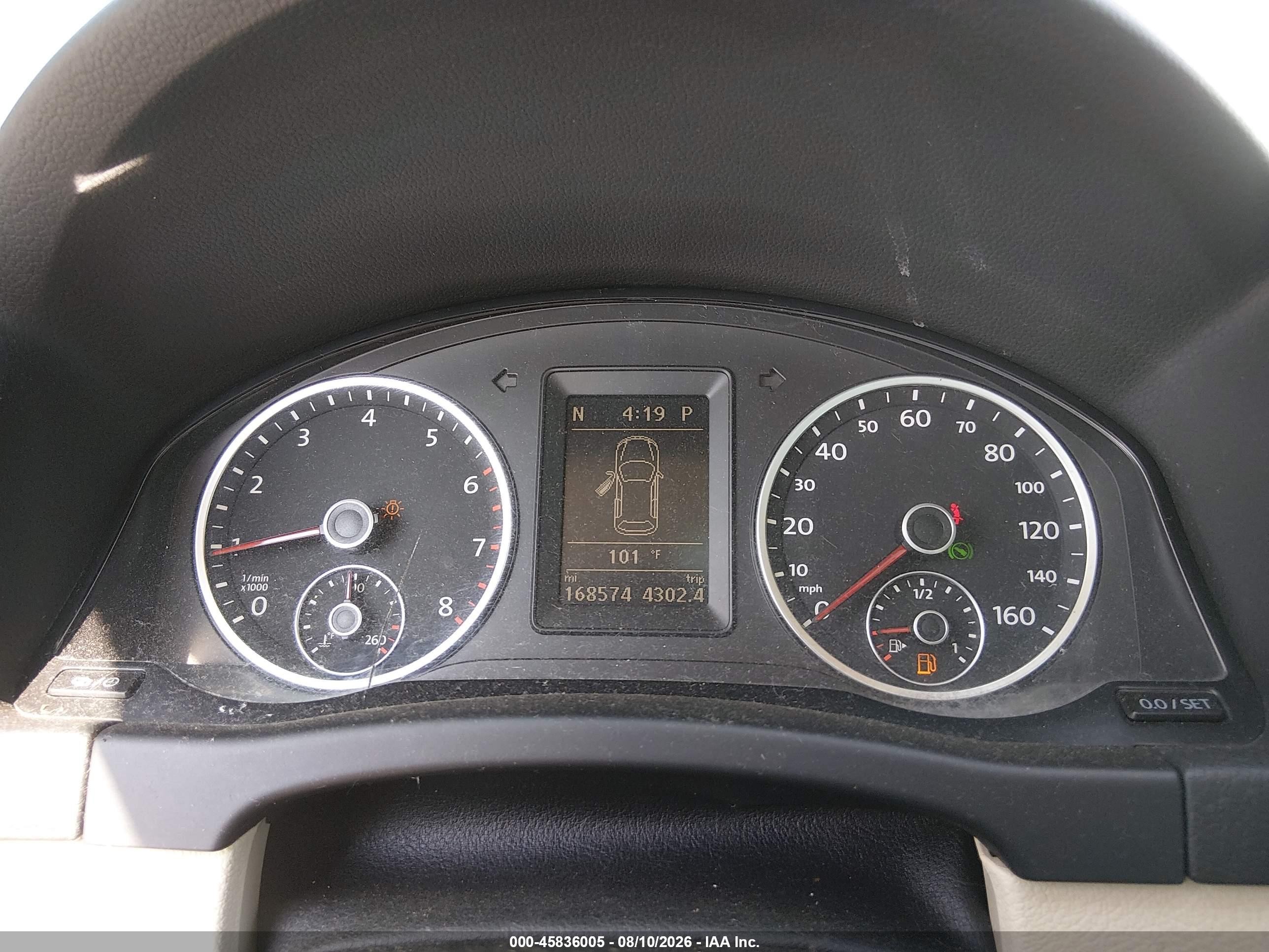 2013 Volkswagen Tiguan Se White vin: WVGAV7AX5DW543952