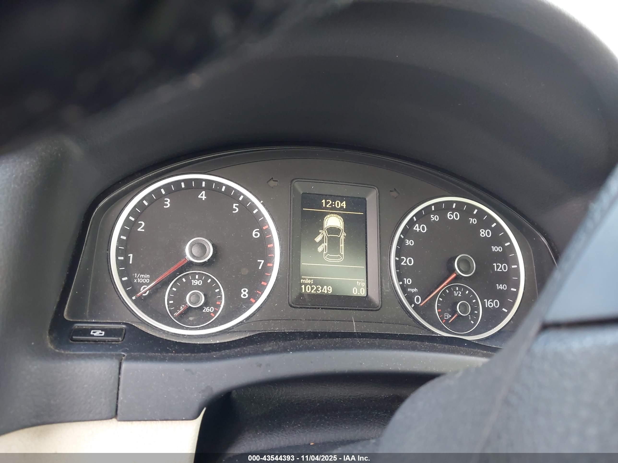 2011 Volkswagen Tiguan Se Белый vin: WVGAV7AX6BW513761