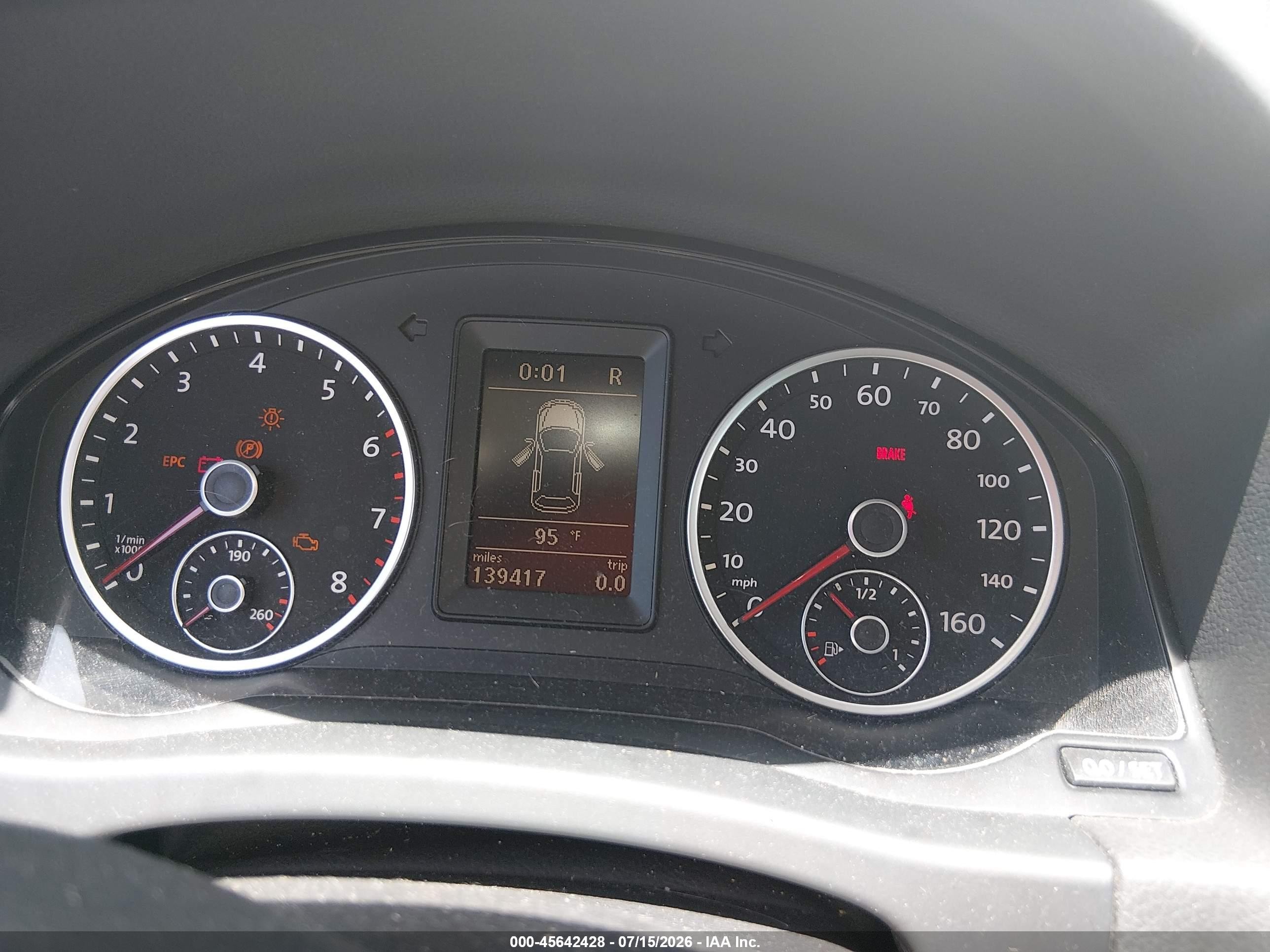 2011 Volkswagen Tiguan Se Silver vin: WVGAV7AX6BW548204