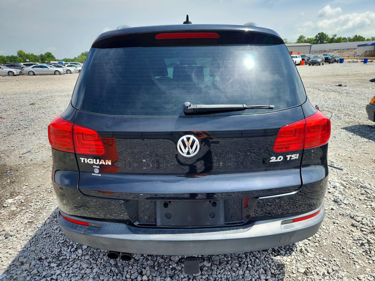 2012 Volkswagen Tiguan S Black vin: WVGAV7AX6CW516502