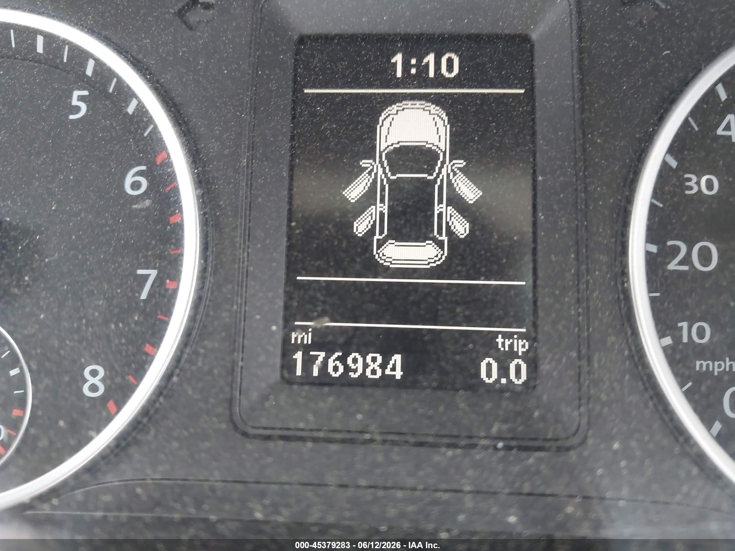 2013 Volkswagen Tiguan S Black vin: WVGAV7AX6DW539005