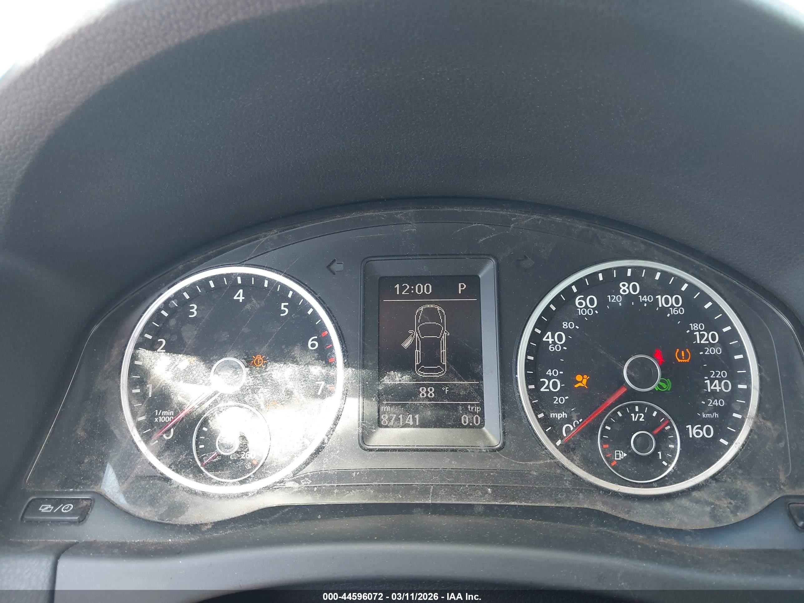 2015 Volkswagen Tiguan Sel Blue vin: WVGAV7AX6FW501096