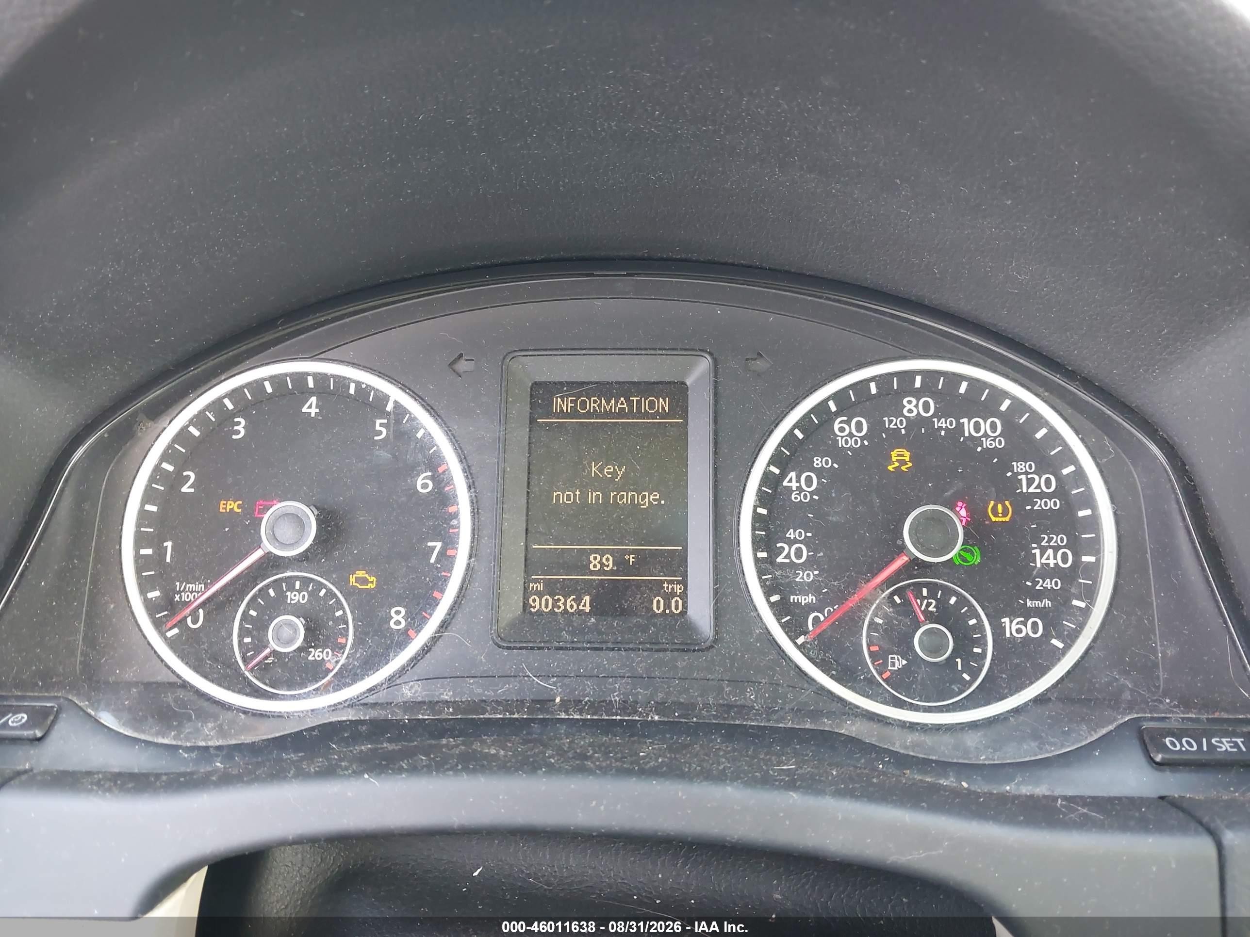 2015 Volkswagen Tiguan Se White vin: WVGAV7AX6FW582293