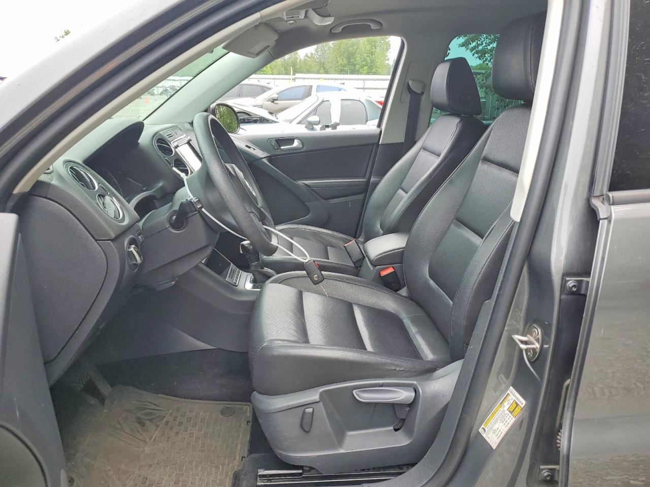 2012 Volkswagen Tiguan S Gray vin: WVGAV7AX7CW078203