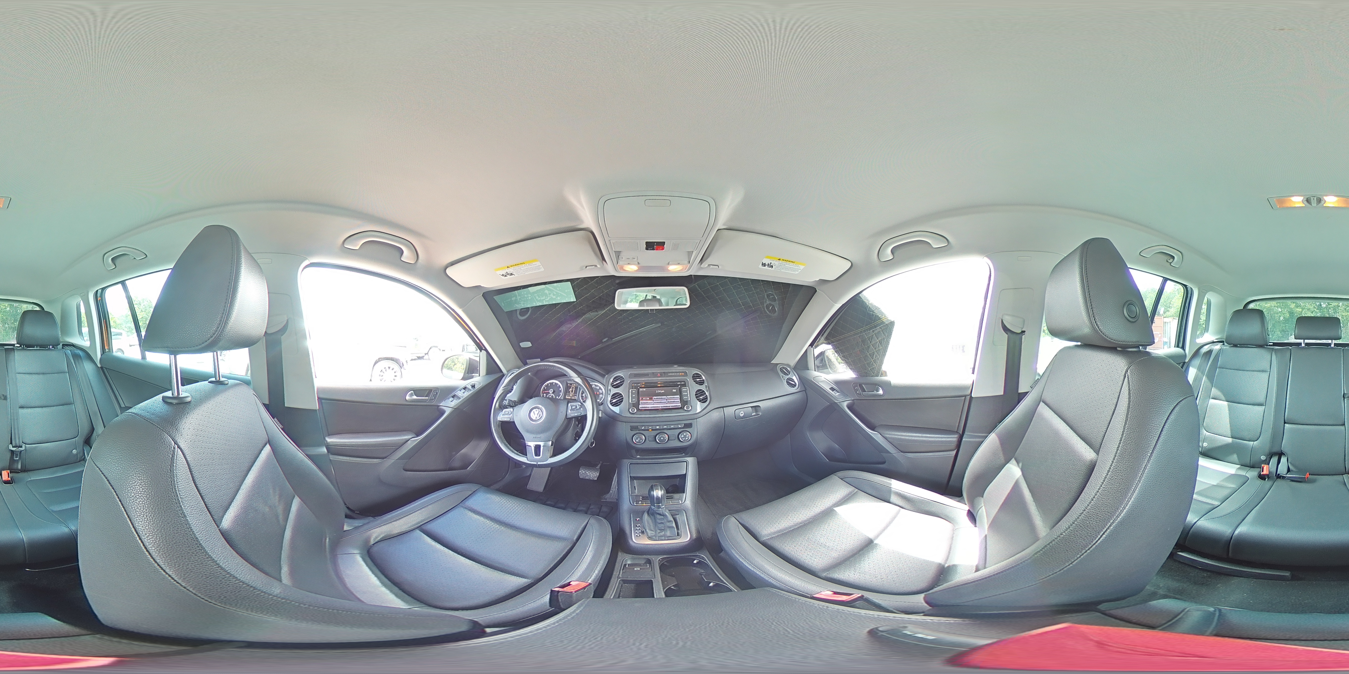 2015 Volkswagen Tiguan S Black vin: WVGAV7AX7FW559833